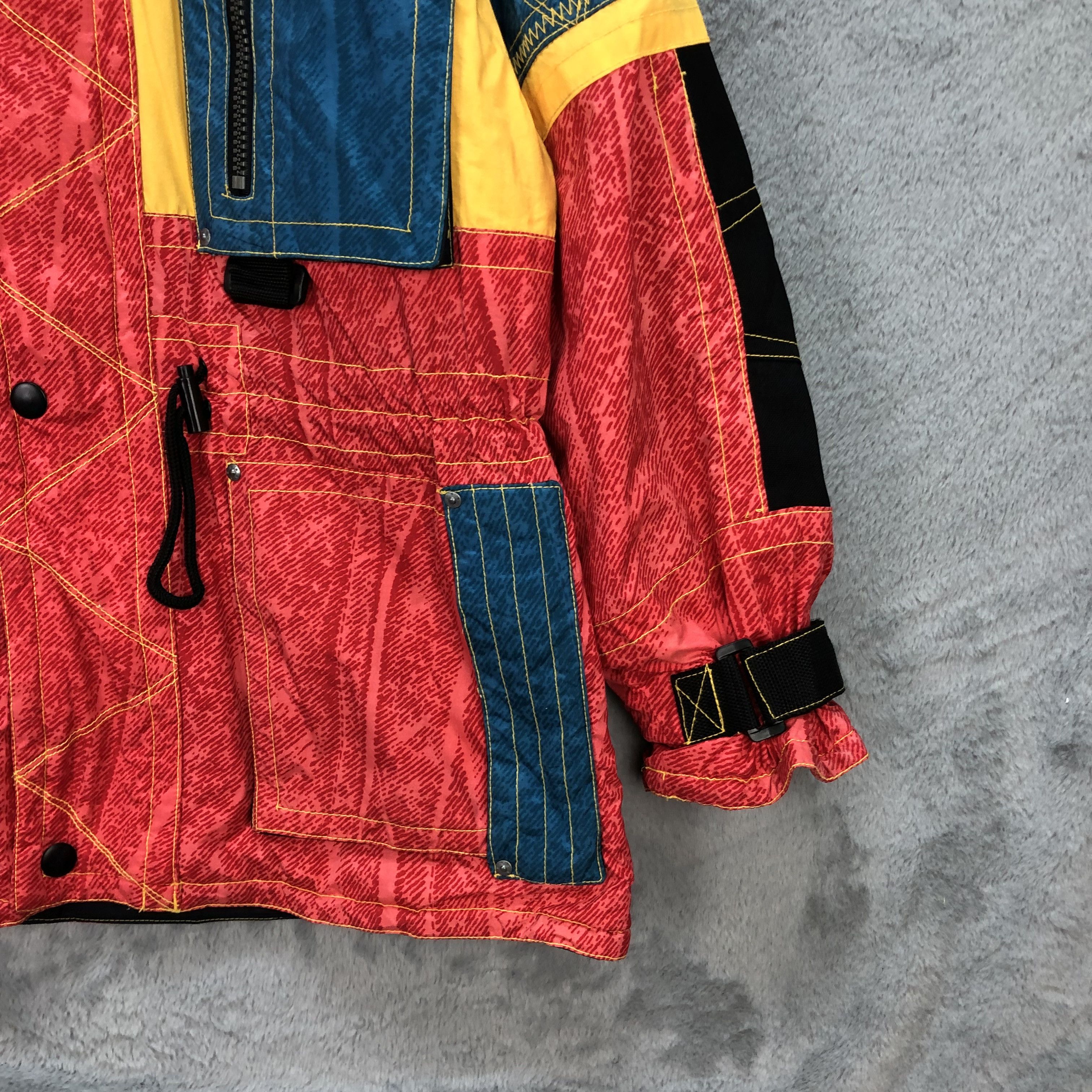 Paradise PARADISE MULTICOLOR RED DOWN JACKET #5821-209 Size US L / EU 52-54 / 3 - 6 Thumbnail