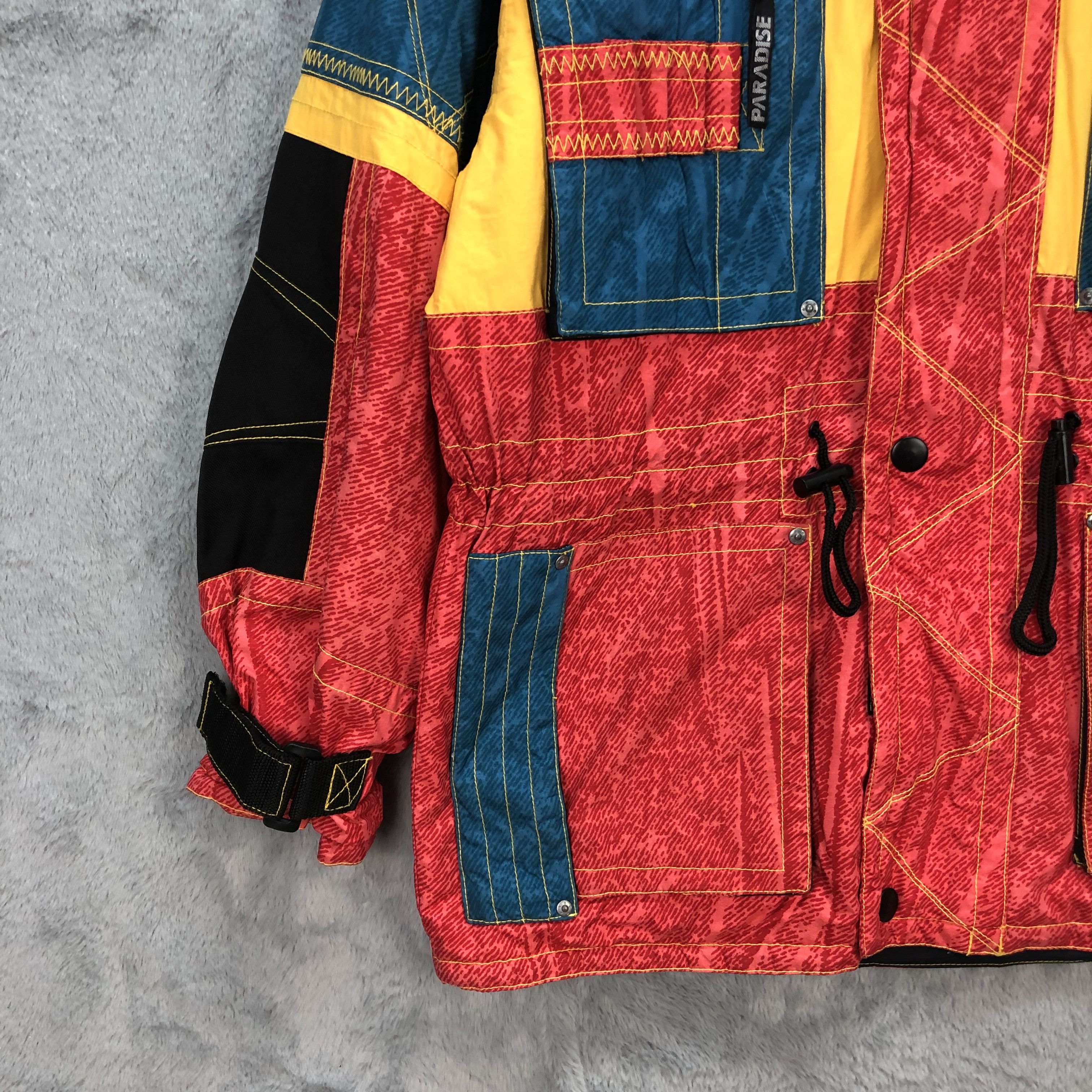 Paradise PARADISE MULTICOLOR RED DOWN JACKET #5821-209 Size US L / EU 52-54 / 3 - 5 Thumbnail