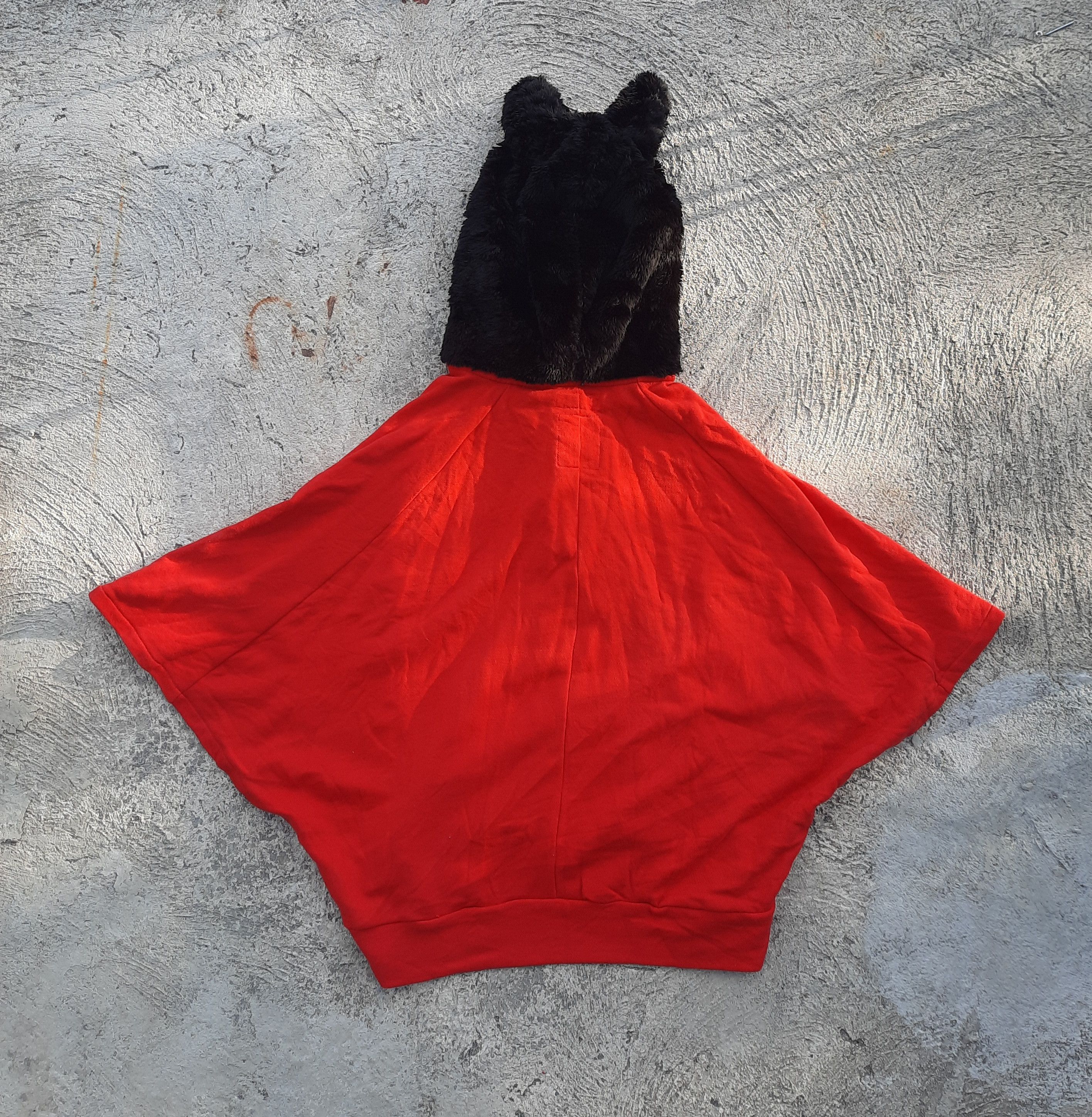 20471120 Hyoma Oversized Zip-Up Vest Ear Hoodie Size US S / EU 44-46 / 1 - 2 Thumbnail