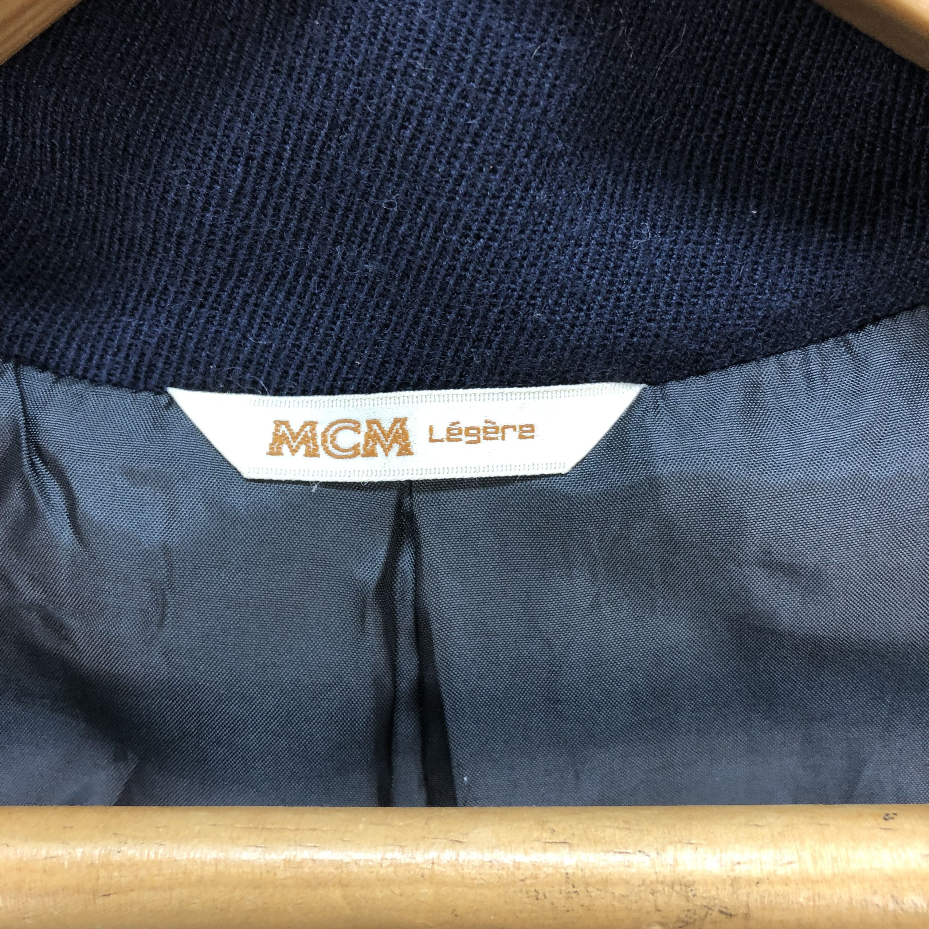 MCM MCM LEGERE WOOL COAT #5925-214 Size M / US 6-8 / IT 42-44 - 8 Thumbnail