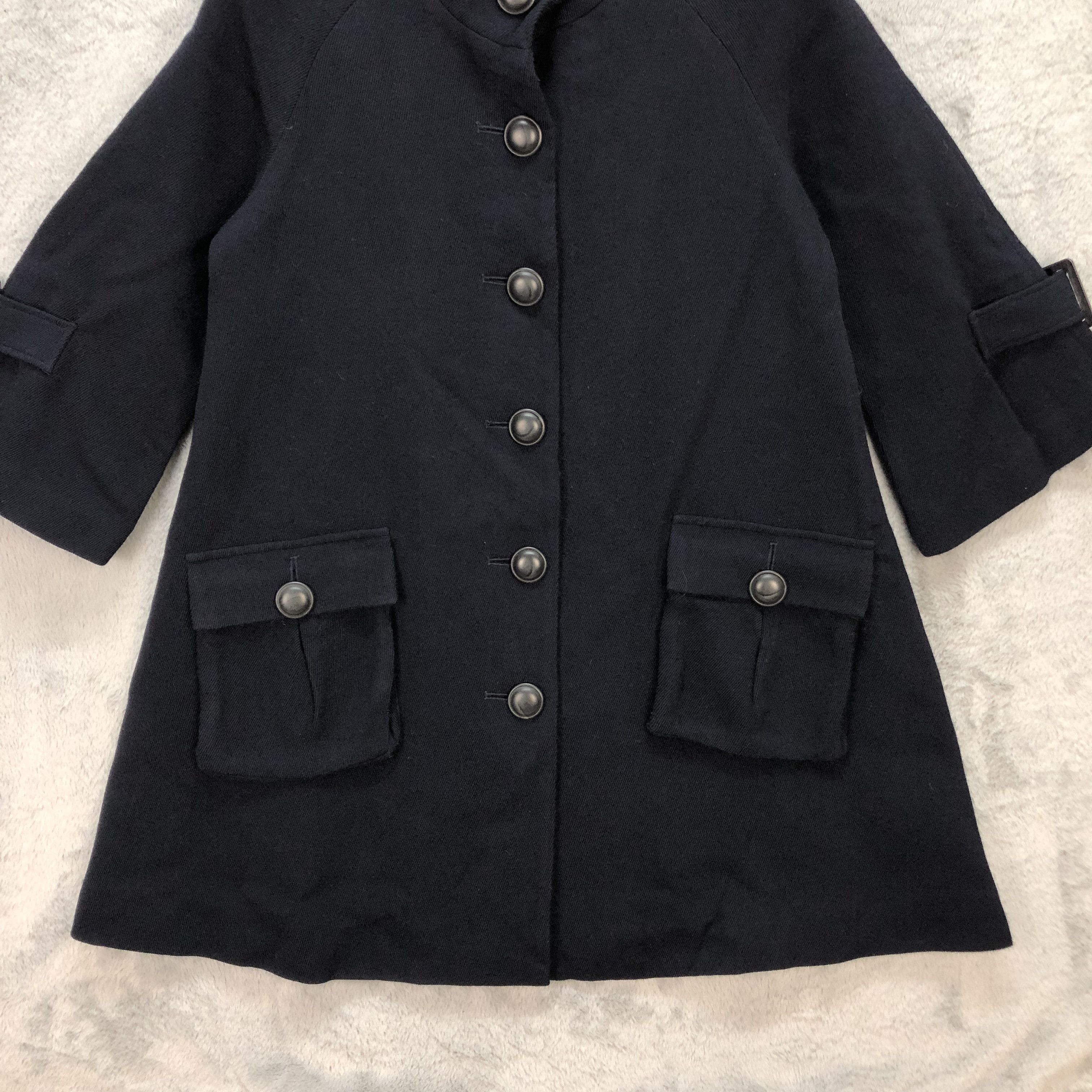 MCM MCM LEGERE WOOL COAT #5925-214 Size M / US 6-8 / IT 42-44 - 3 Thumbnail
