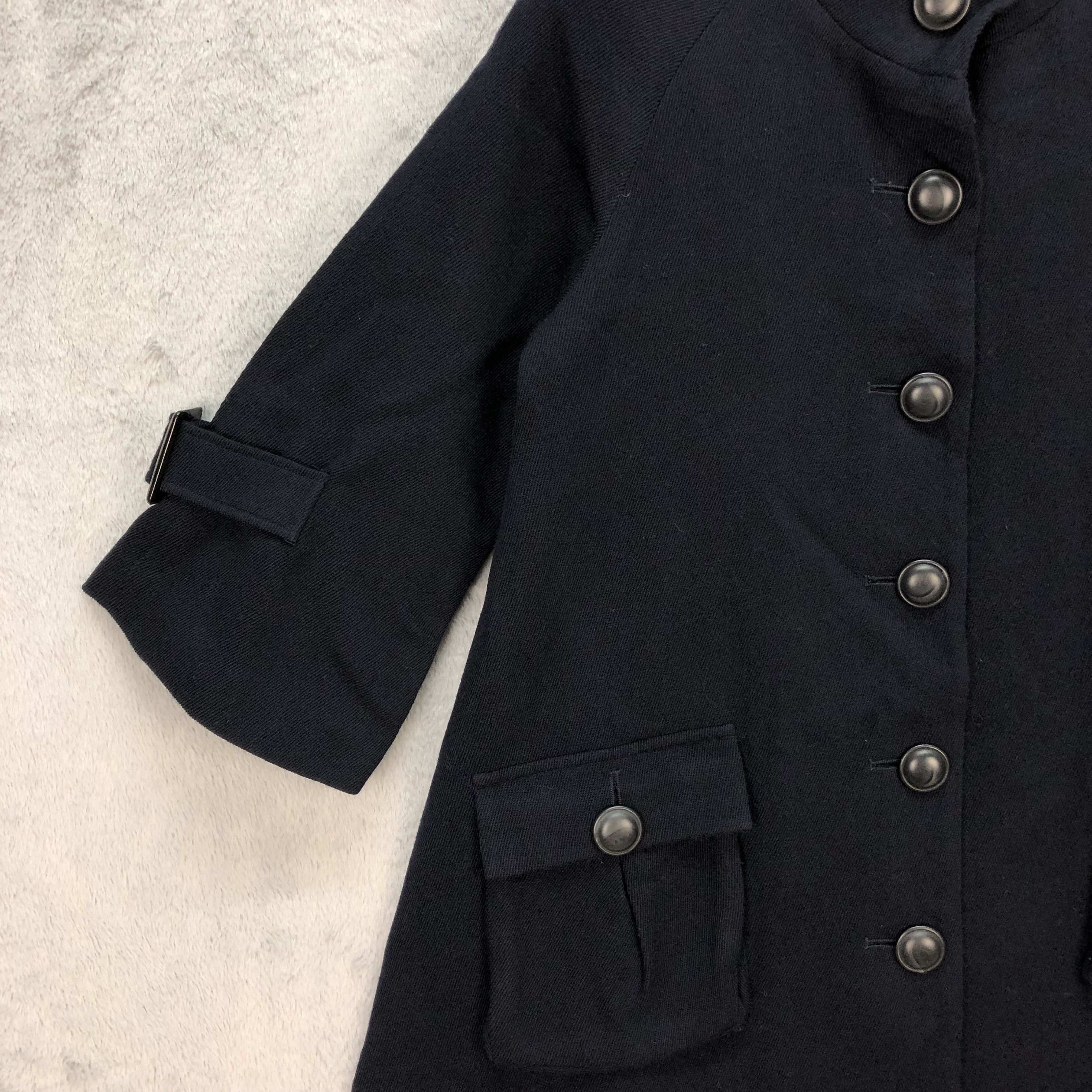 MCM MCM LEGERE WOOL COAT #5925-214 Size M / US 6-8 / IT 42-44 - 4 Thumbnail