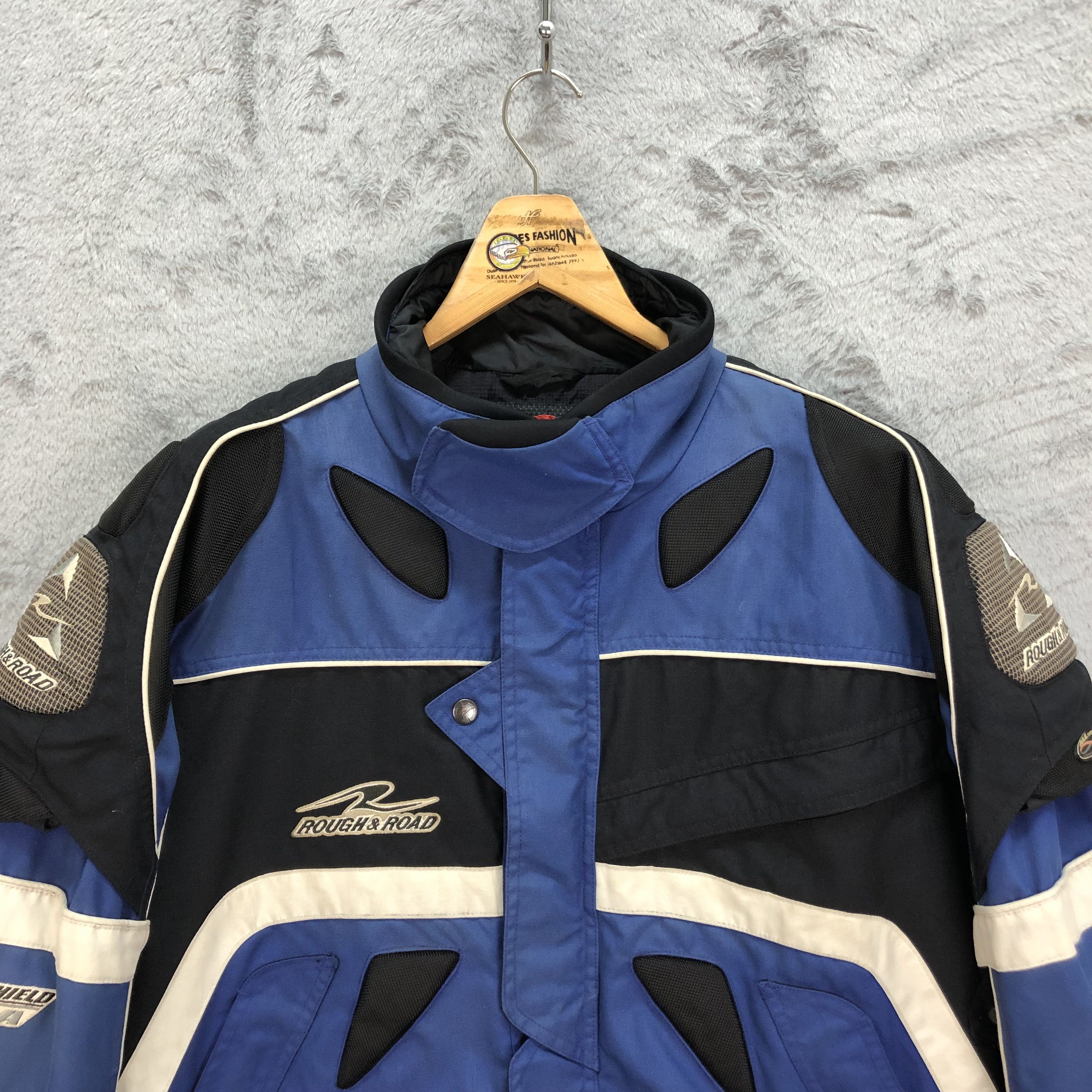 Vintage ROUGH & ROAD ARMORTEX MOTO JACKET #6097-45 Size US XL / EU 56 / 4 - 2 Thumbnail