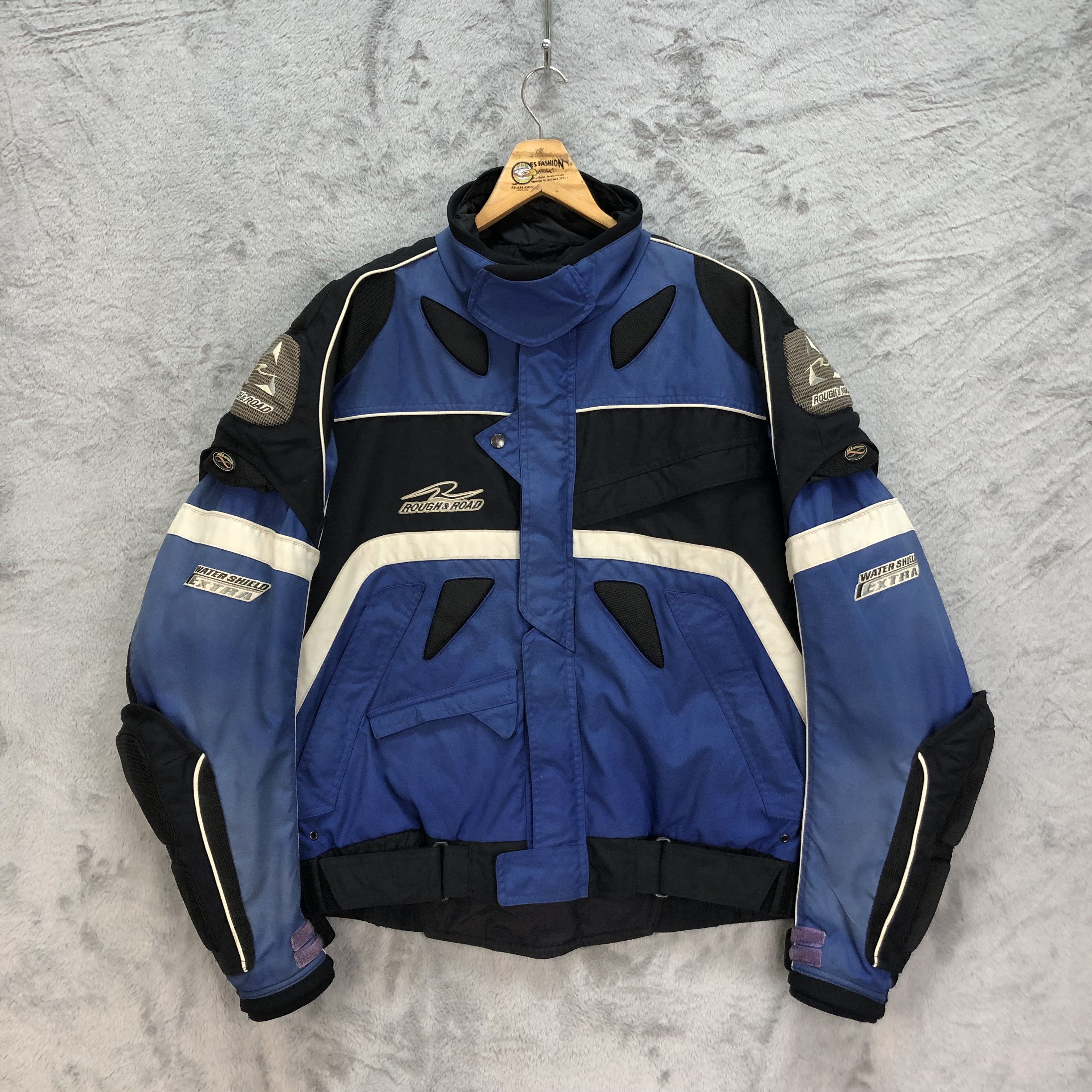Vintage ROUGH & ROAD ARMORTEX MOTO JACKET #6097-45 Size US XL / EU 56 / 4 - 1 Thumbnail
