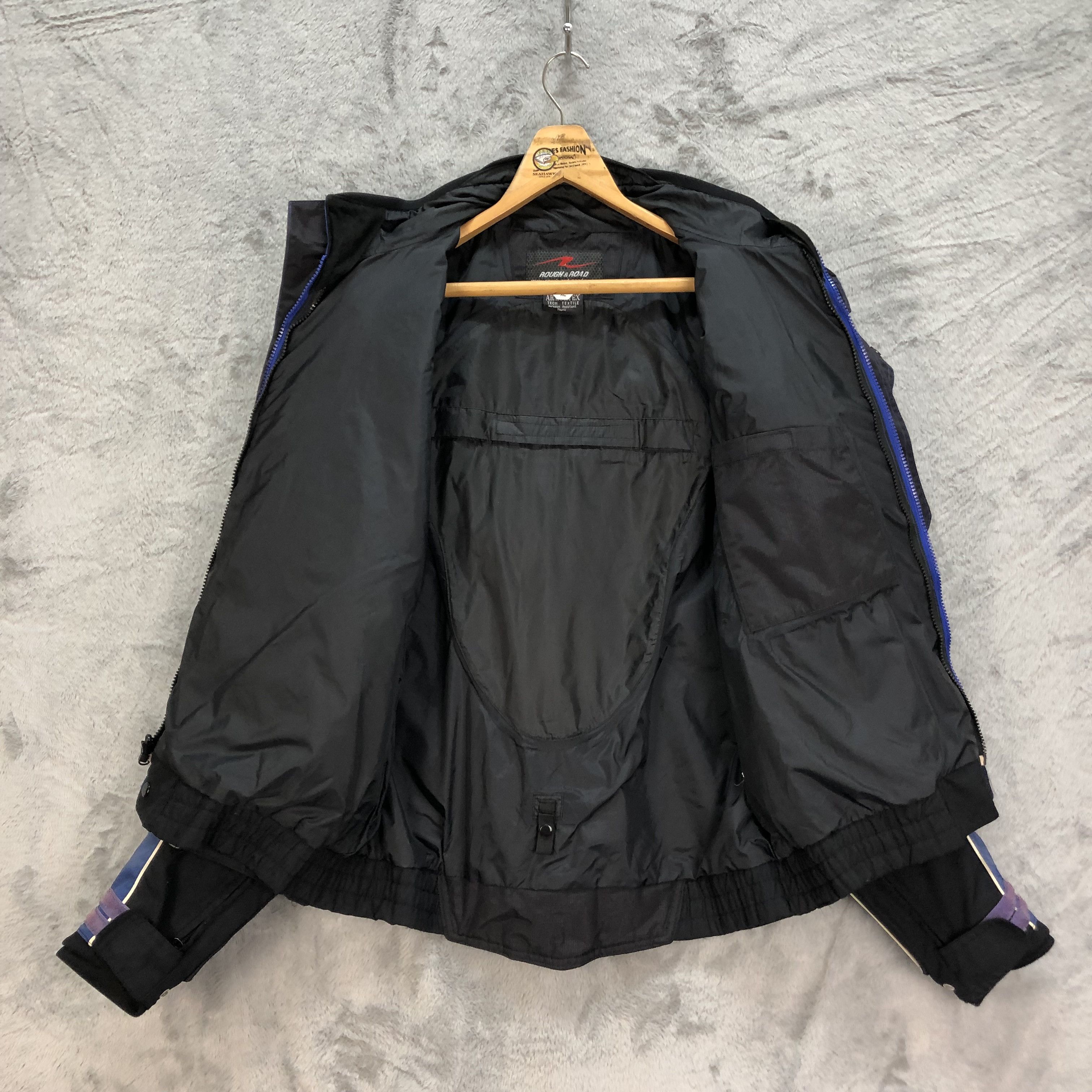 Vintage ROUGH & ROAD ARMORTEX MOTO JACKET #6097-45 Size US XL / EU 56 / 4 - 12 Thumbnail