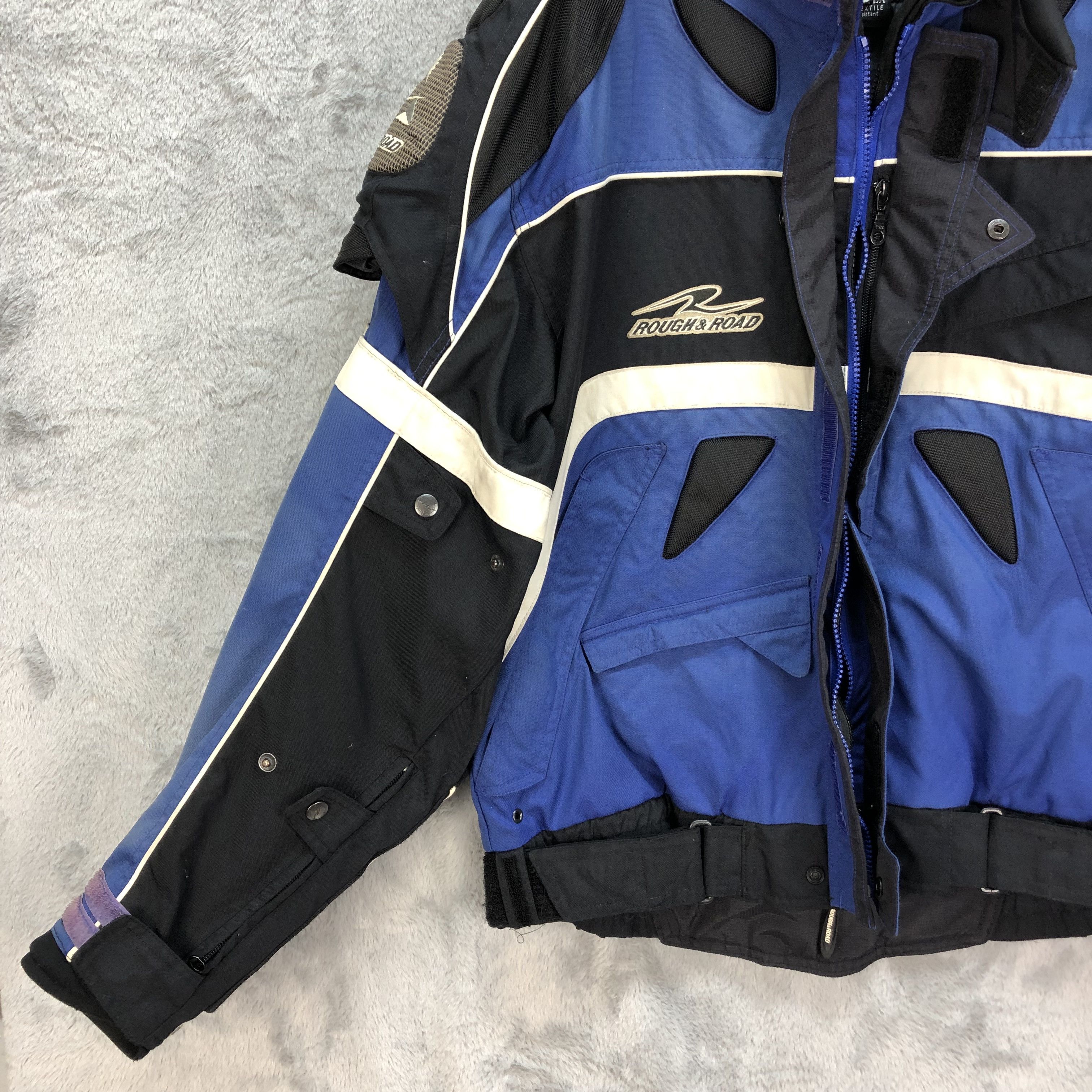 Vintage ROUGH & ROAD ARMORTEX MOTO JACKET #6097-45 Size US XL / EU 56 / 4 - 10 Thumbnail