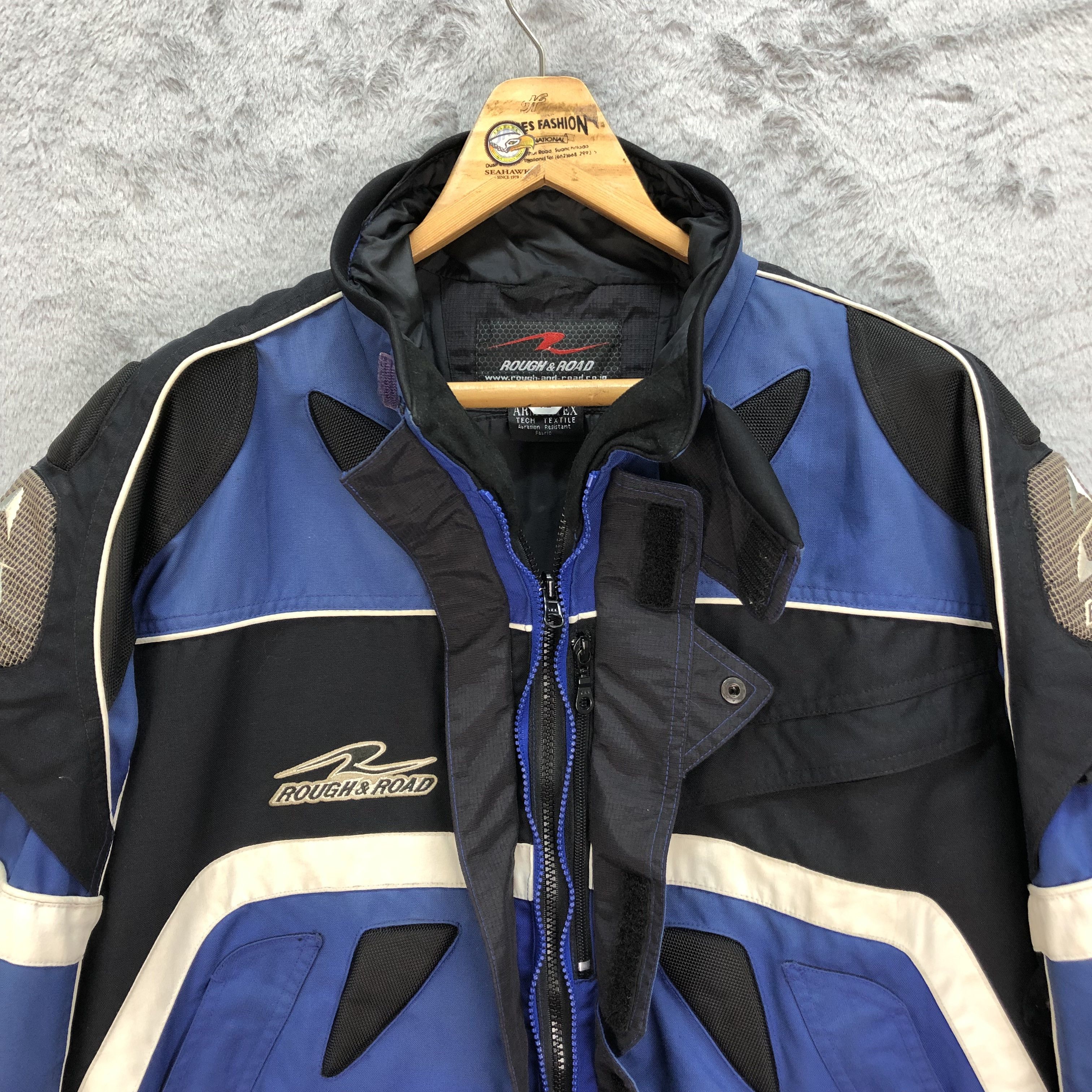 Vintage ROUGH & ROAD ARMORTEX MOTO JACKET #6097-45 Size US XL / EU 56 / 4 - 9 Thumbnail