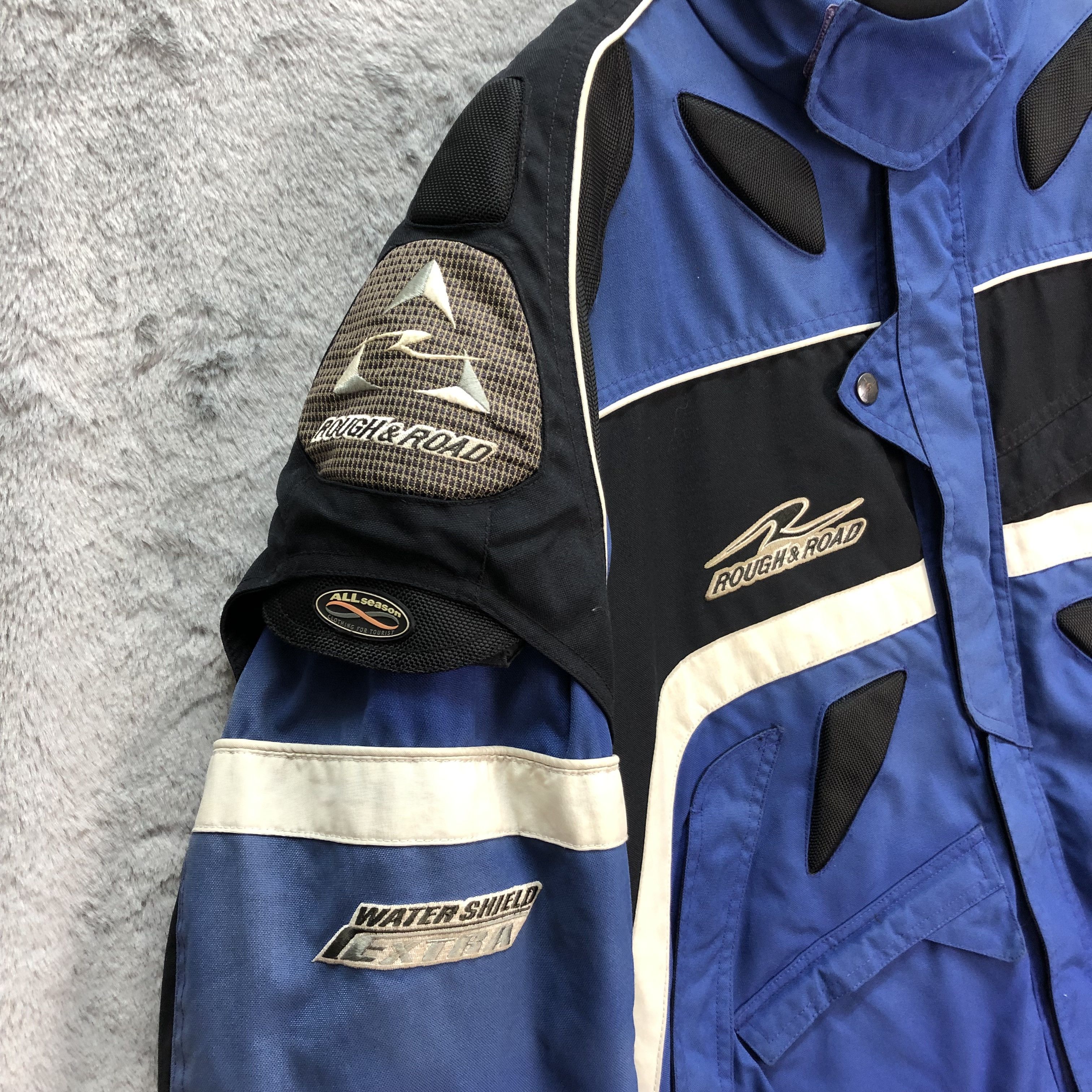 Vintage ROUGH & ROAD ARMORTEX MOTO JACKET #6097-45 Size US XL / EU 56 / 4 - 6 Thumbnail