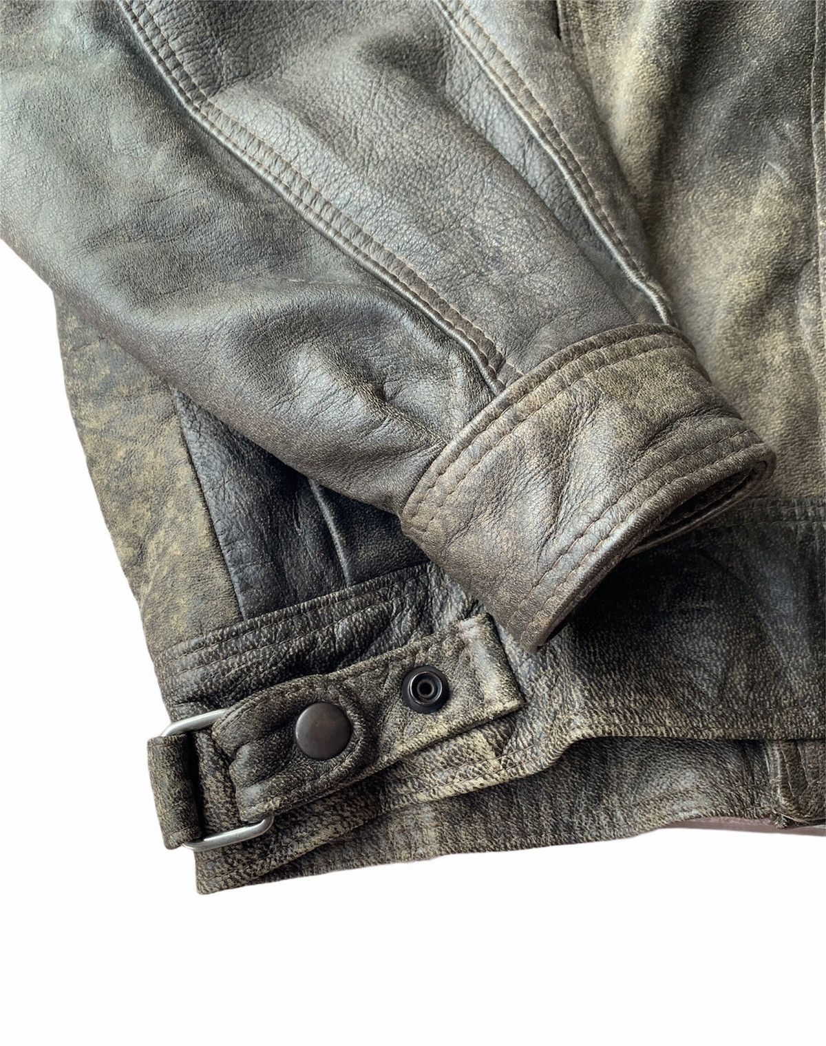 New Zealand Outback Genuine New Zealand Deerskin Sherpa Collar Leather Jacket Size US M / EU 48-50 / 2 - 6 Thumbnail