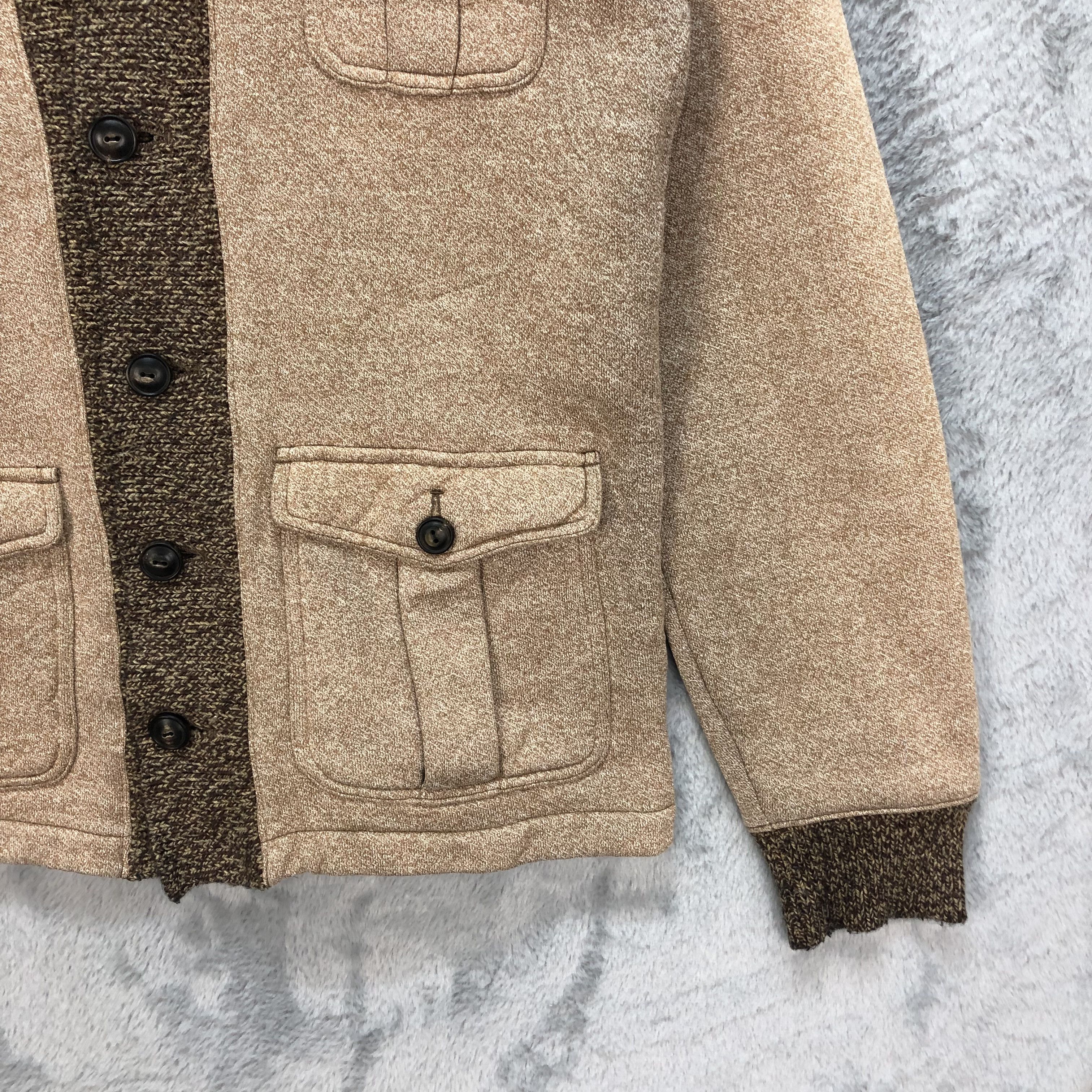 Ralph Lauren RRL Ralph Lauren Knitted Casual Jacket #6123-49 Size US S / EU 44-46 / 1 - 5 Thumbnail