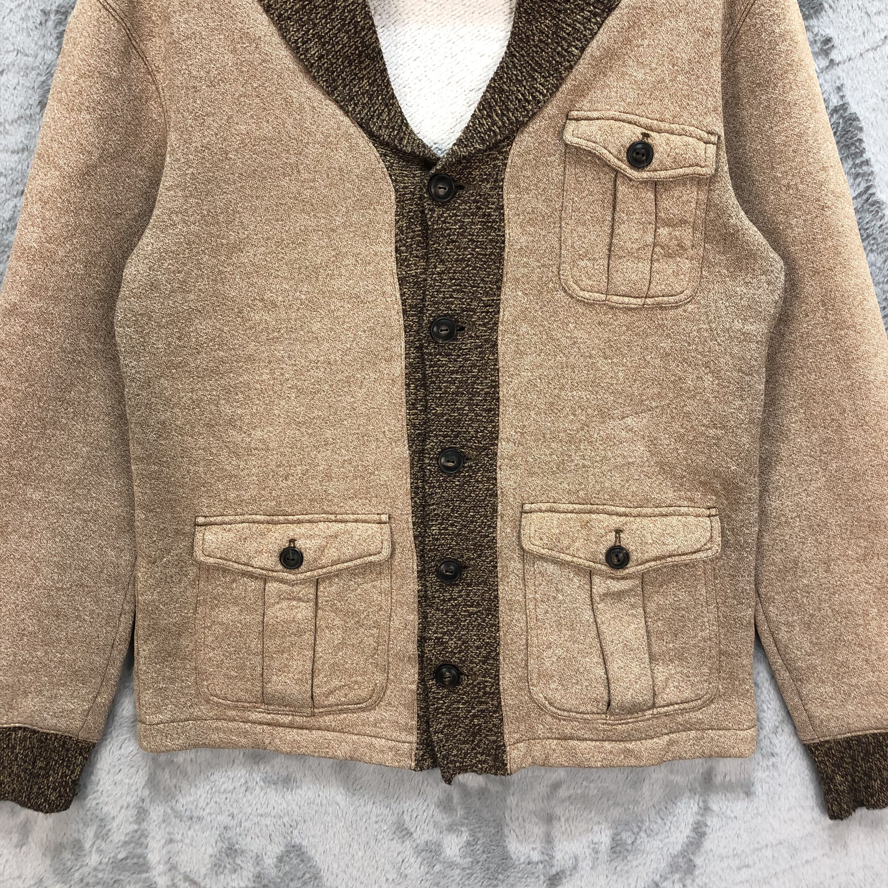 Ralph Lauren RRL Ralph Lauren Knitted Casual Jacket #6123-49 Size US S / EU 44-46 / 1 - 3 Thumbnail