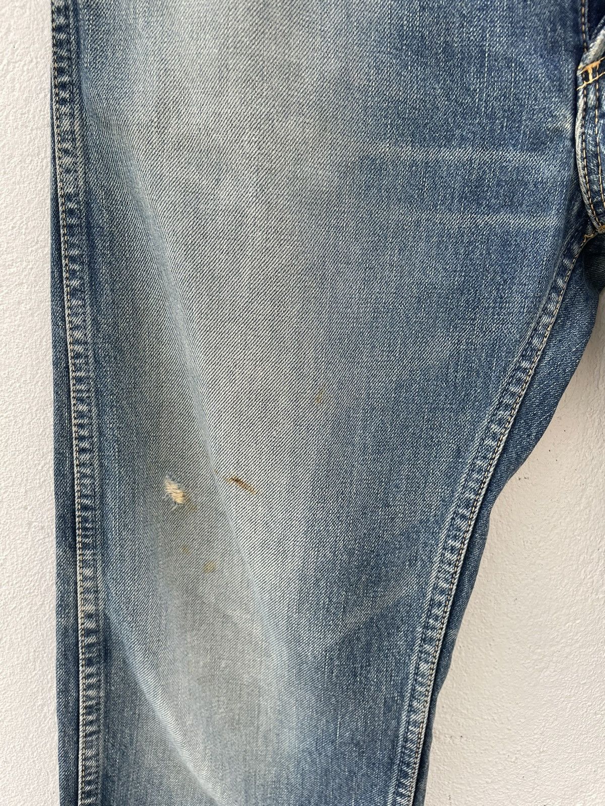 ANACHRONORM Vintage Anachronorm Standard Distressed Denim Jeans Size US 34 / EU 50 - 6 Thumbnail