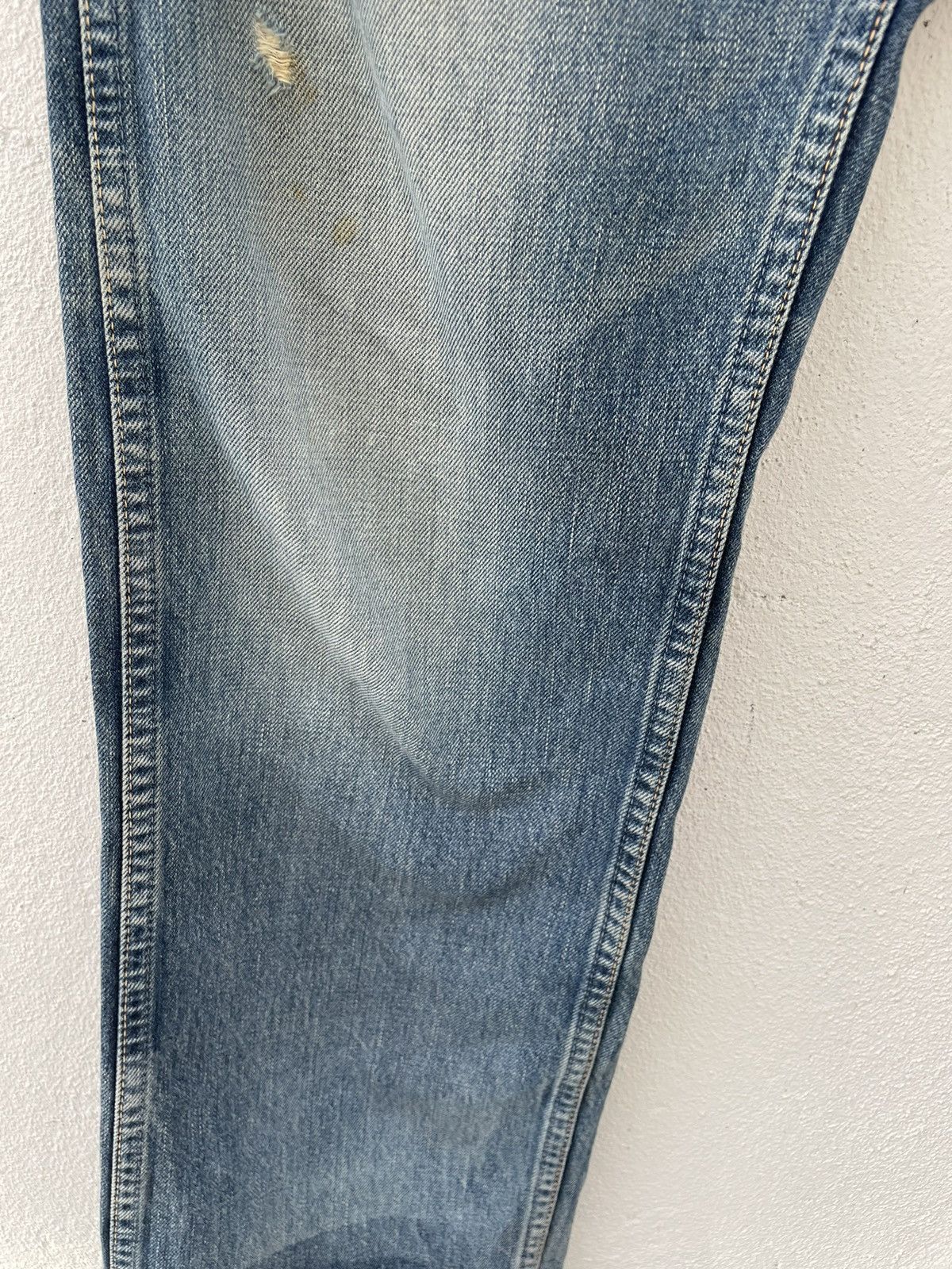 ANACHRONORM Vintage Anachronorm Standard Distressed Denim Jeans Size US 34 / EU 50 - 7 Thumbnail