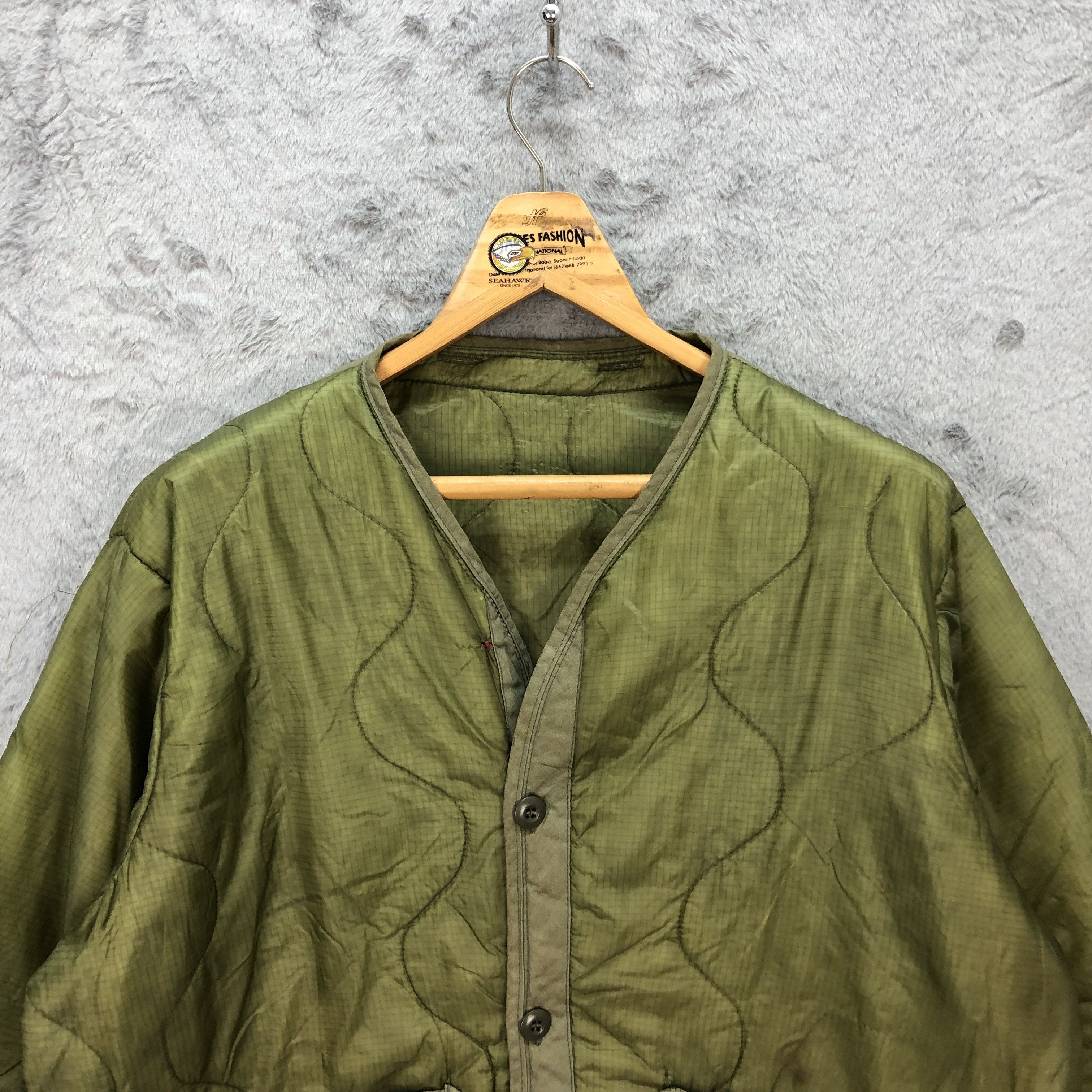 Alpha Industries VINTAGE ALPHA INDUSTRIES MILITARY LINER JACKET #5529-195 Size US L / EU 52-54 / 3 - 2 Thumbnail