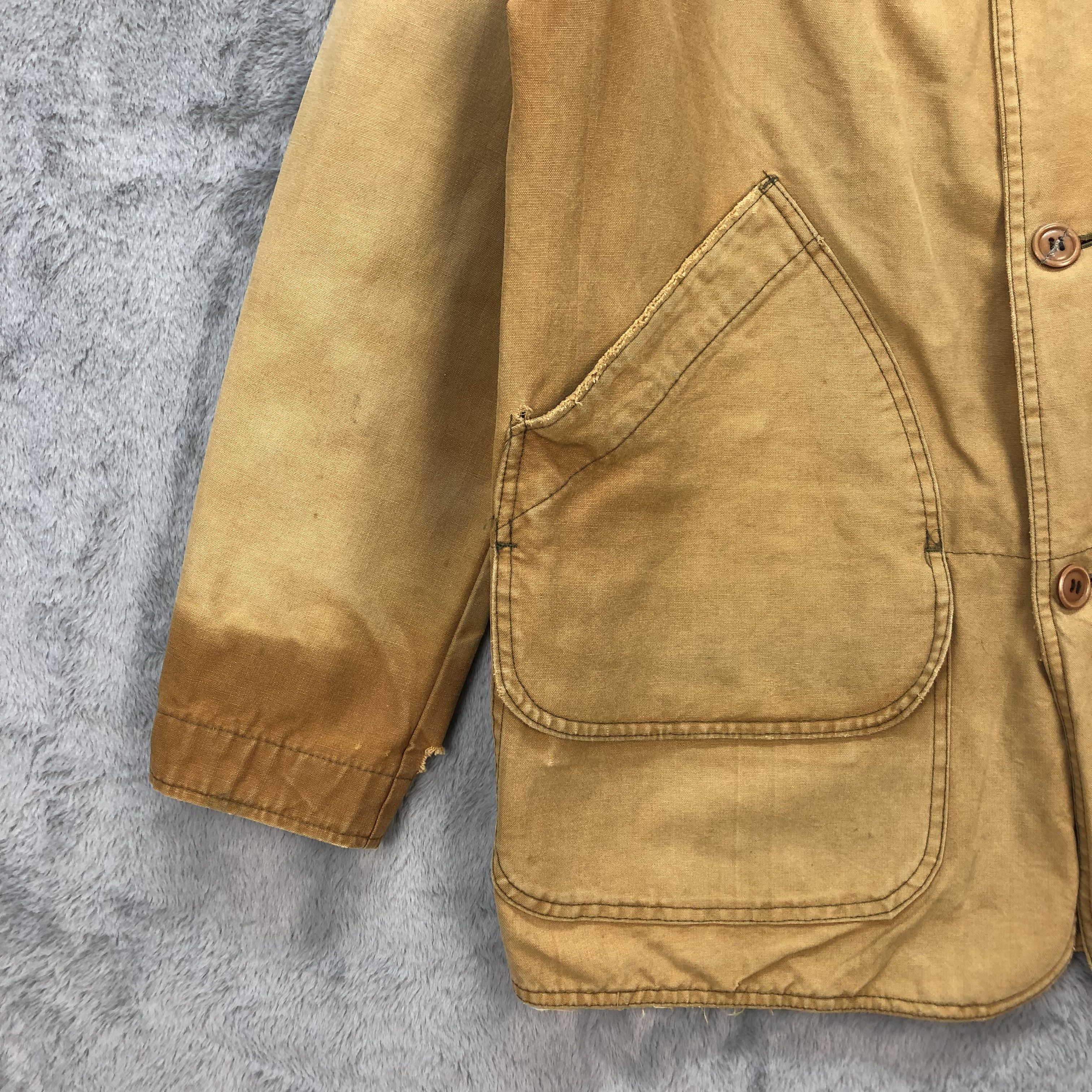 L.L. Bean VINTAGE LL BEAN HARD COTTON WORKER CHORE JACKET #5549-197 Size US M / EU 48-50 / 2 - 7 Thumbnail