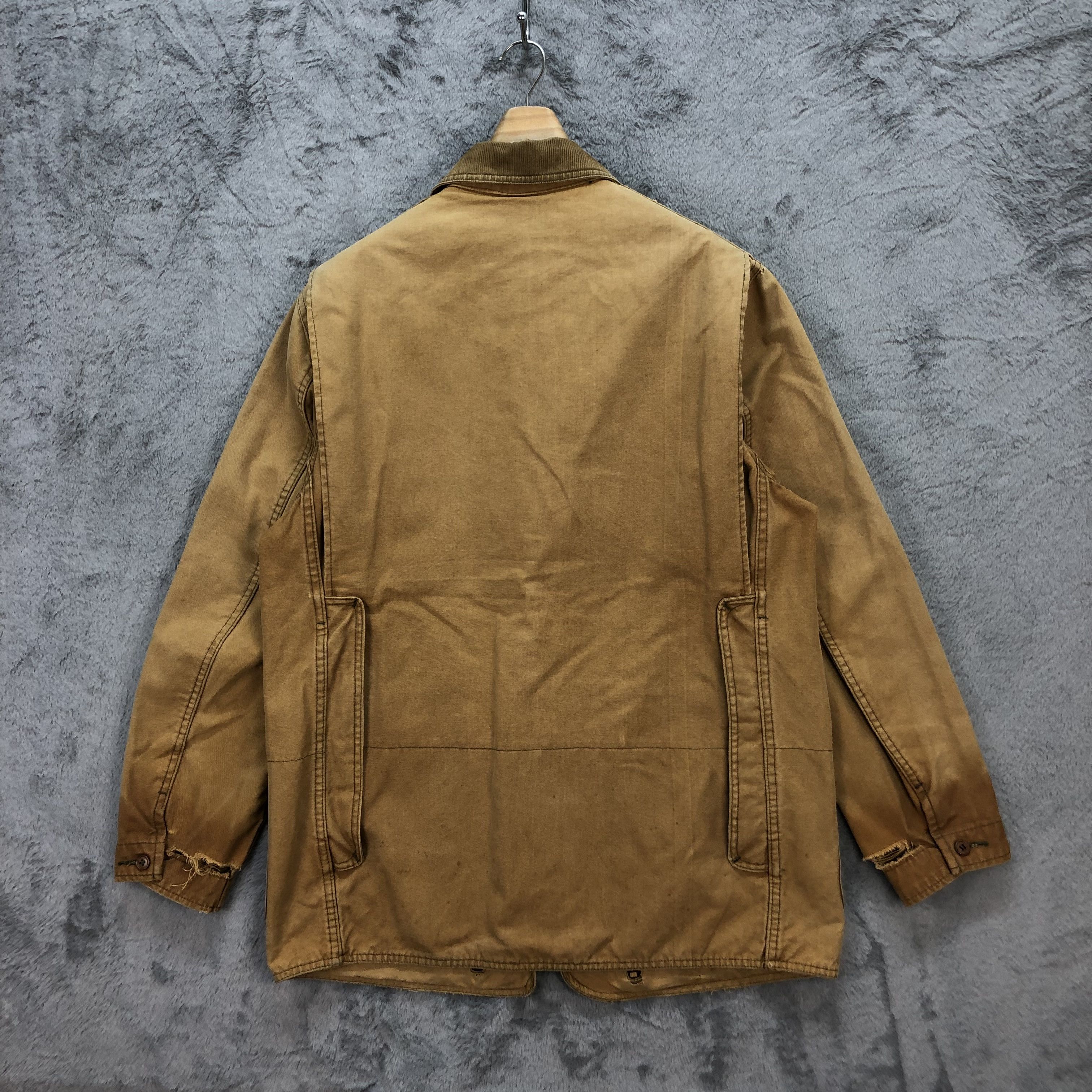 L.L. Bean VINTAGE LL BEAN HARD COTTON WORKER CHORE JACKET #5549-197 Size US M / EU 48-50 / 2 - 13 Thumbnail
