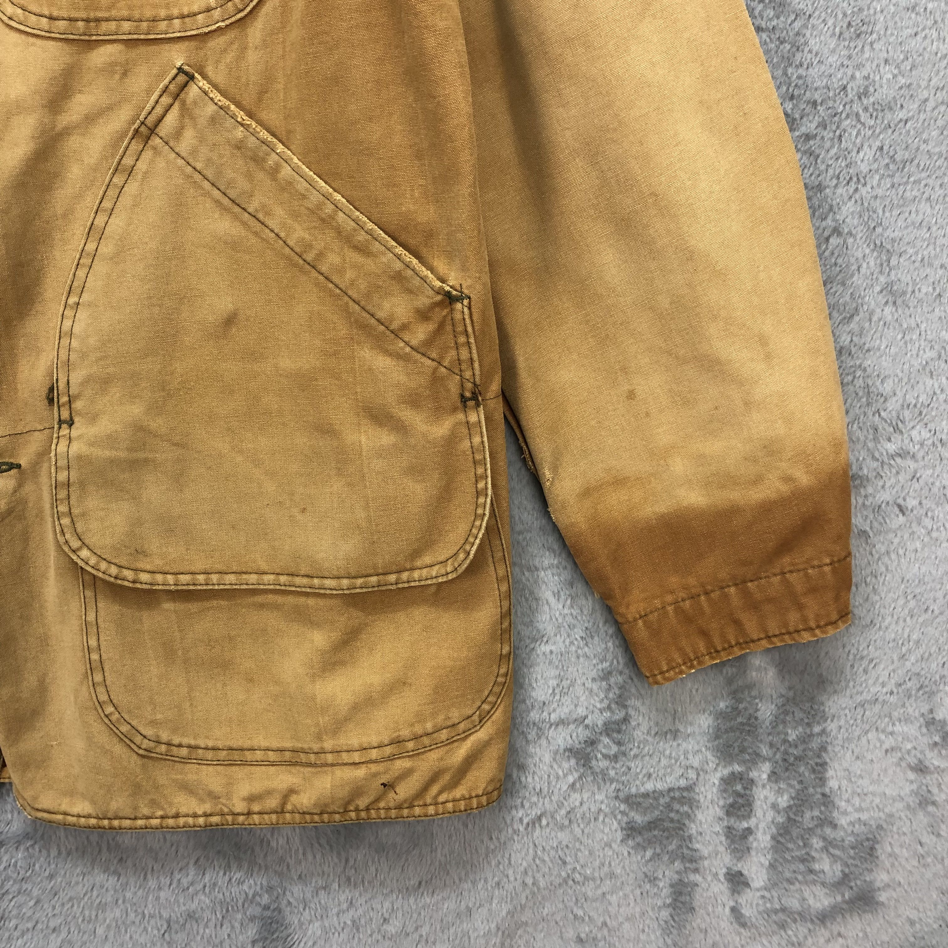 L.L. Bean VINTAGE LL BEAN HARD COTTON WORKER CHORE JACKET #5549-197 Size US M / EU 48-50 / 2 - 8 Thumbnail
