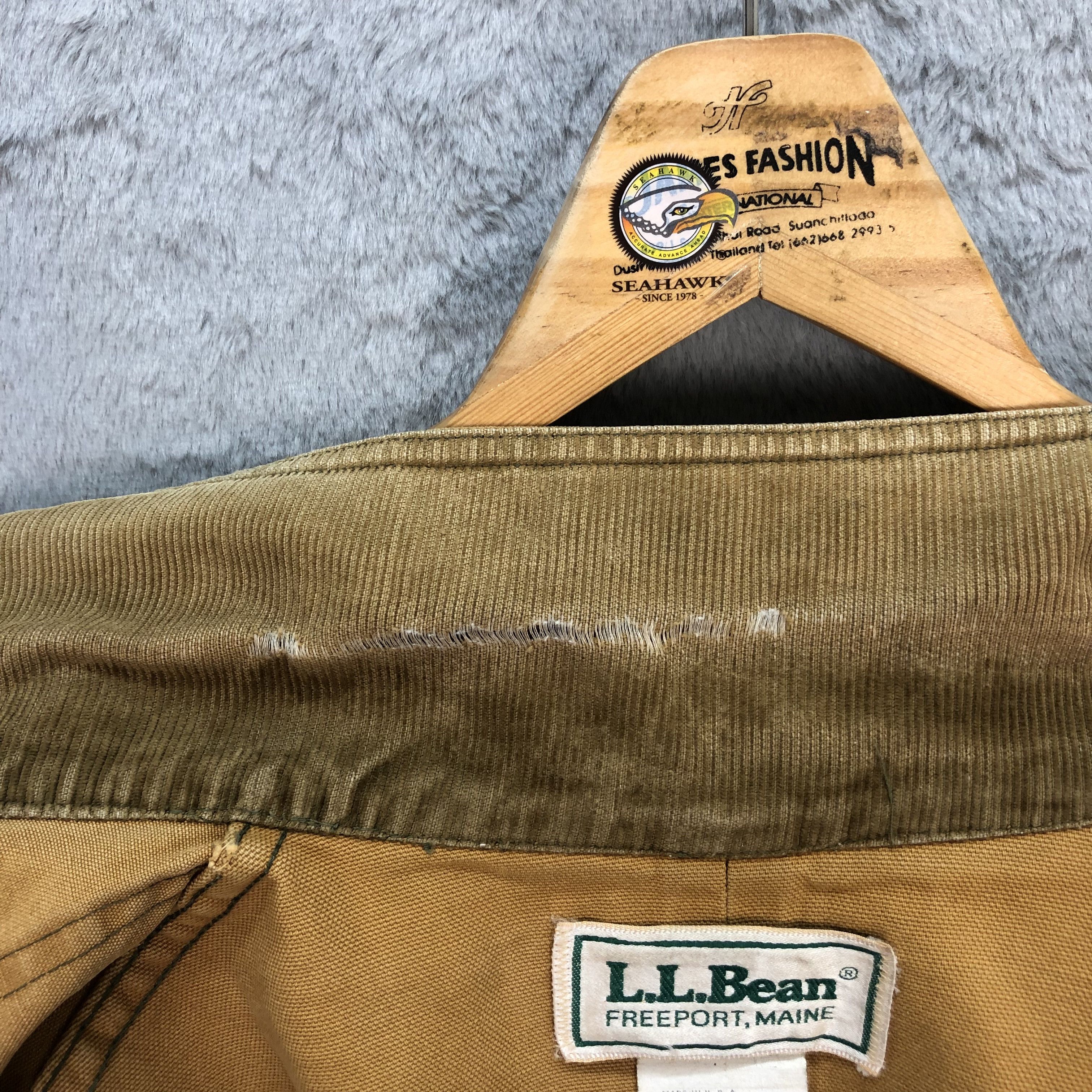 L.L. Bean VINTAGE LL BEAN HARD COTTON WORKER CHORE JACKET #5549-197 Size US M / EU 48-50 / 2 - 12 Thumbnail