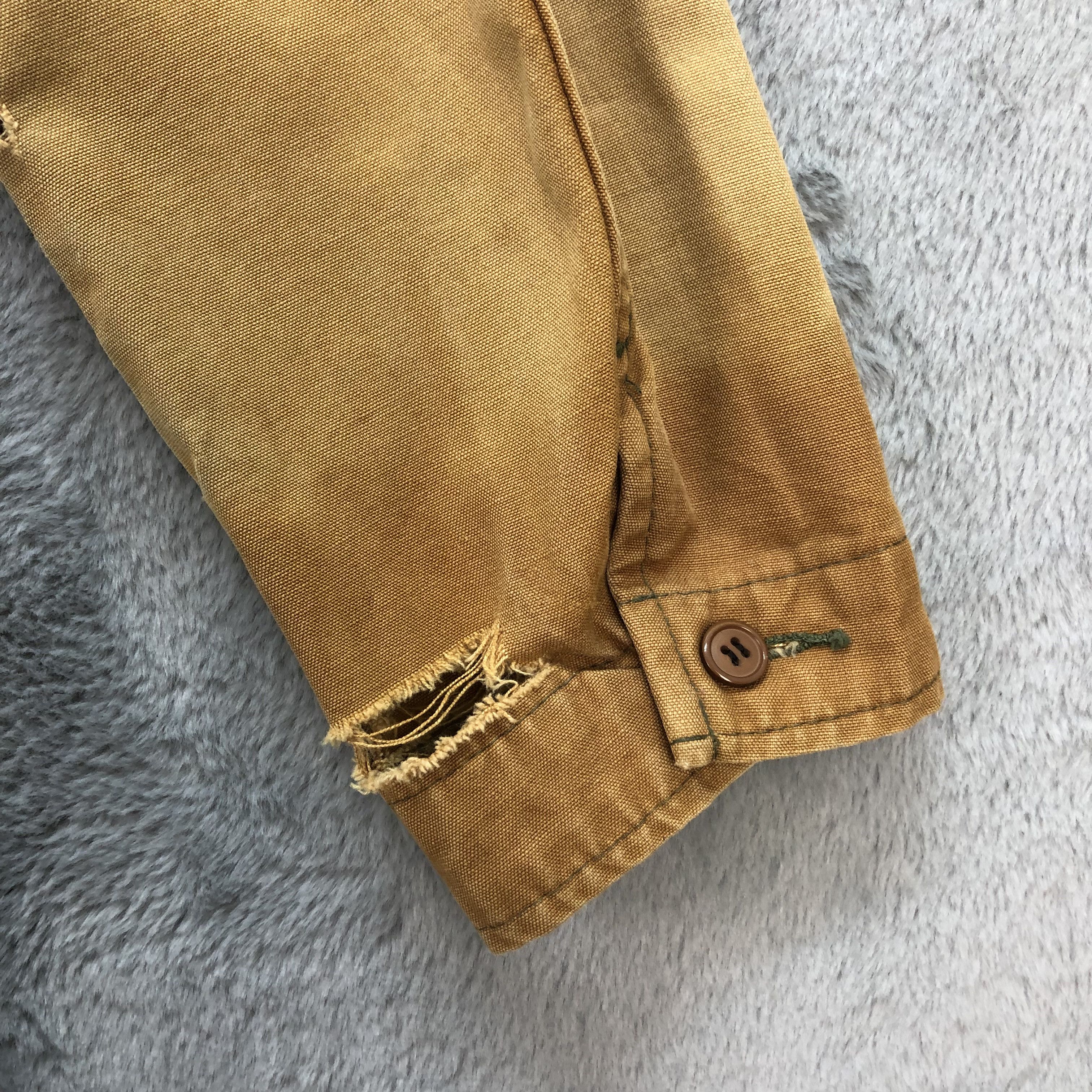 L.L. Bean VINTAGE LL BEAN HARD COTTON WORKER CHORE JACKET #5549-197 Size US M / EU 48-50 / 2 - 17 Thumbnail