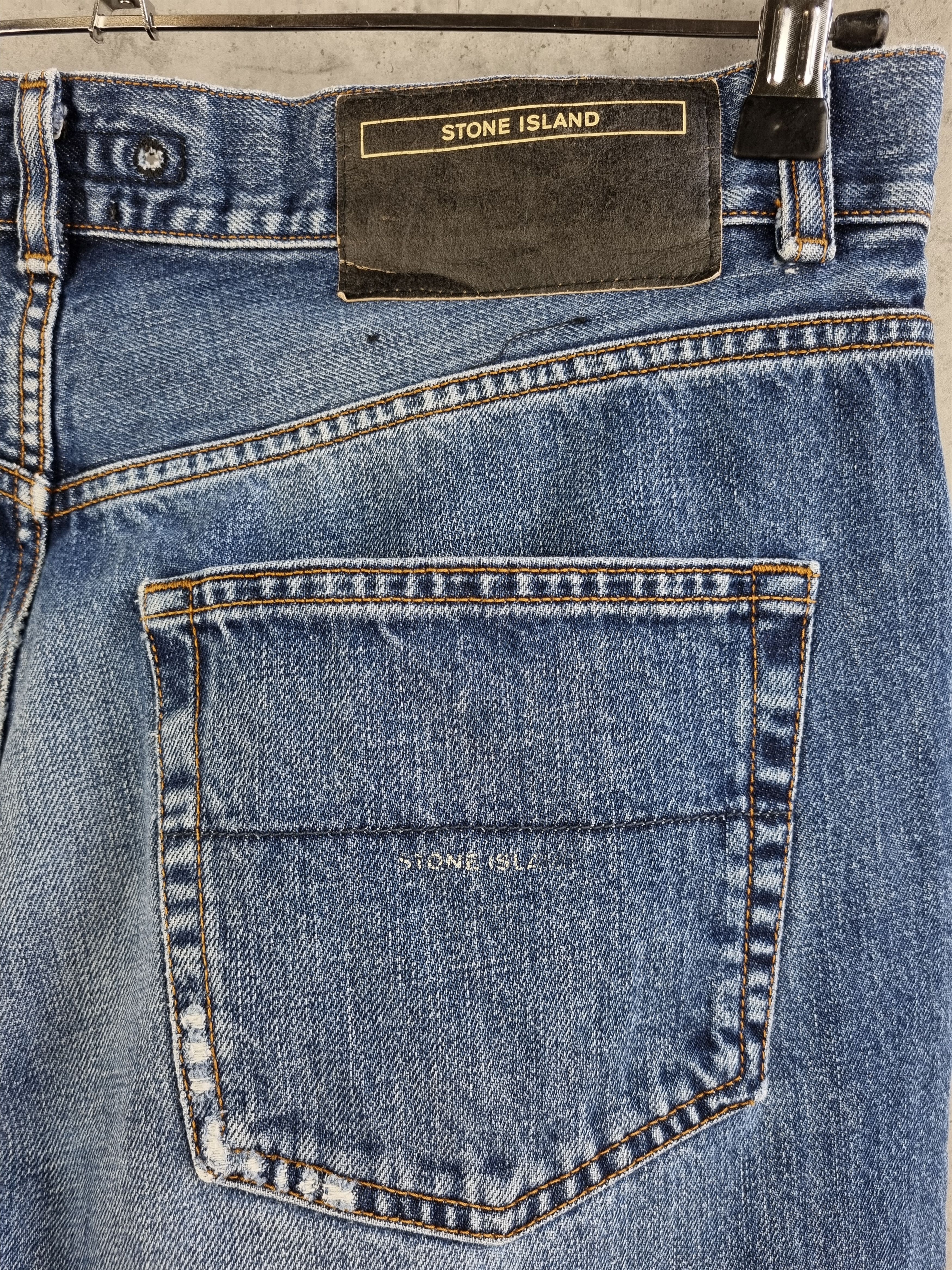 Stone Island × Vintage Vintage Stone Island Denims Jeans Size US 34 / EU 50 - 5 Thumbnail