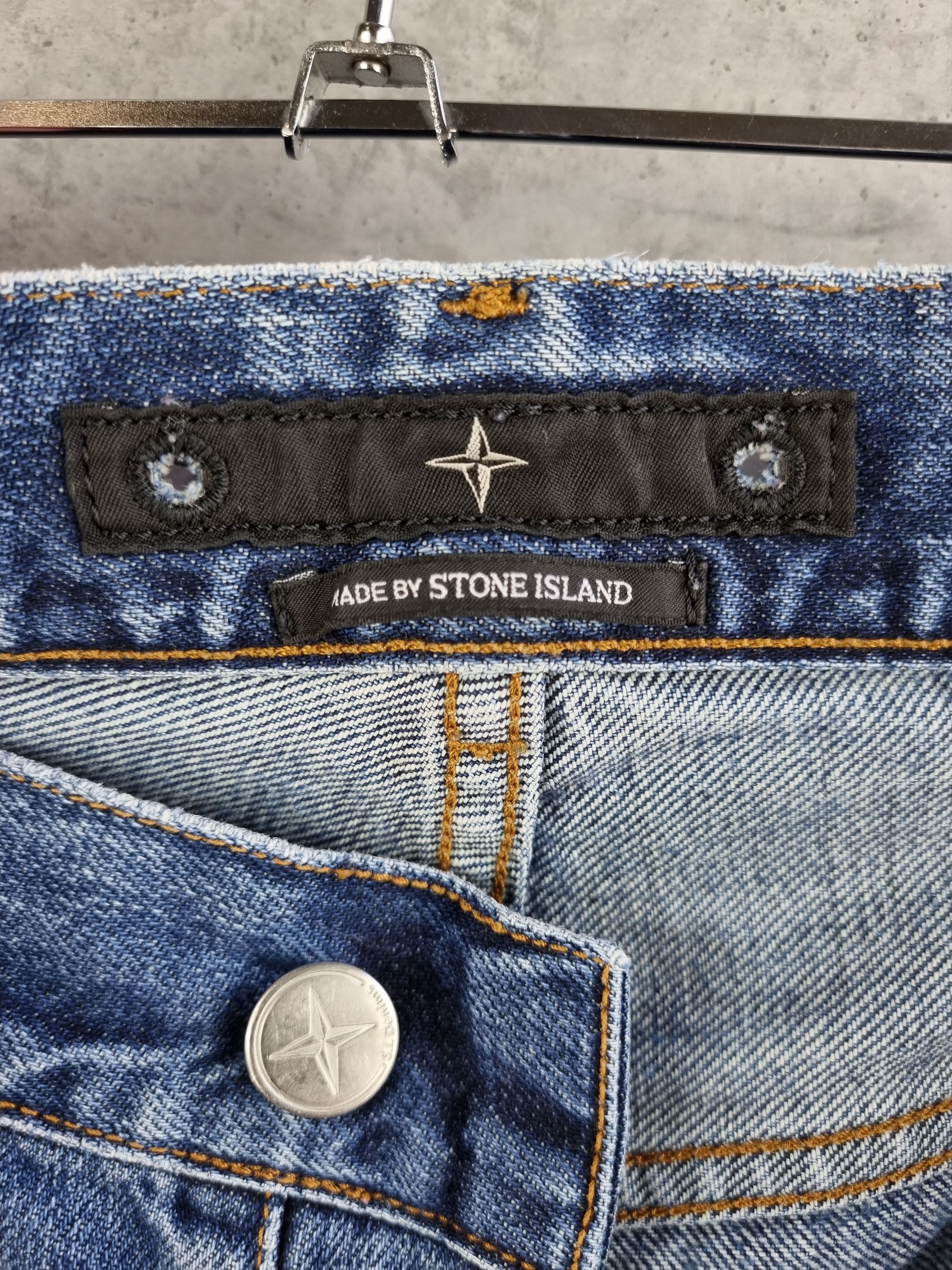 Stone Island × Vintage Vintage Stone Island Denims Jeans Size US 34 / EU 50 - 7 Thumbnail
