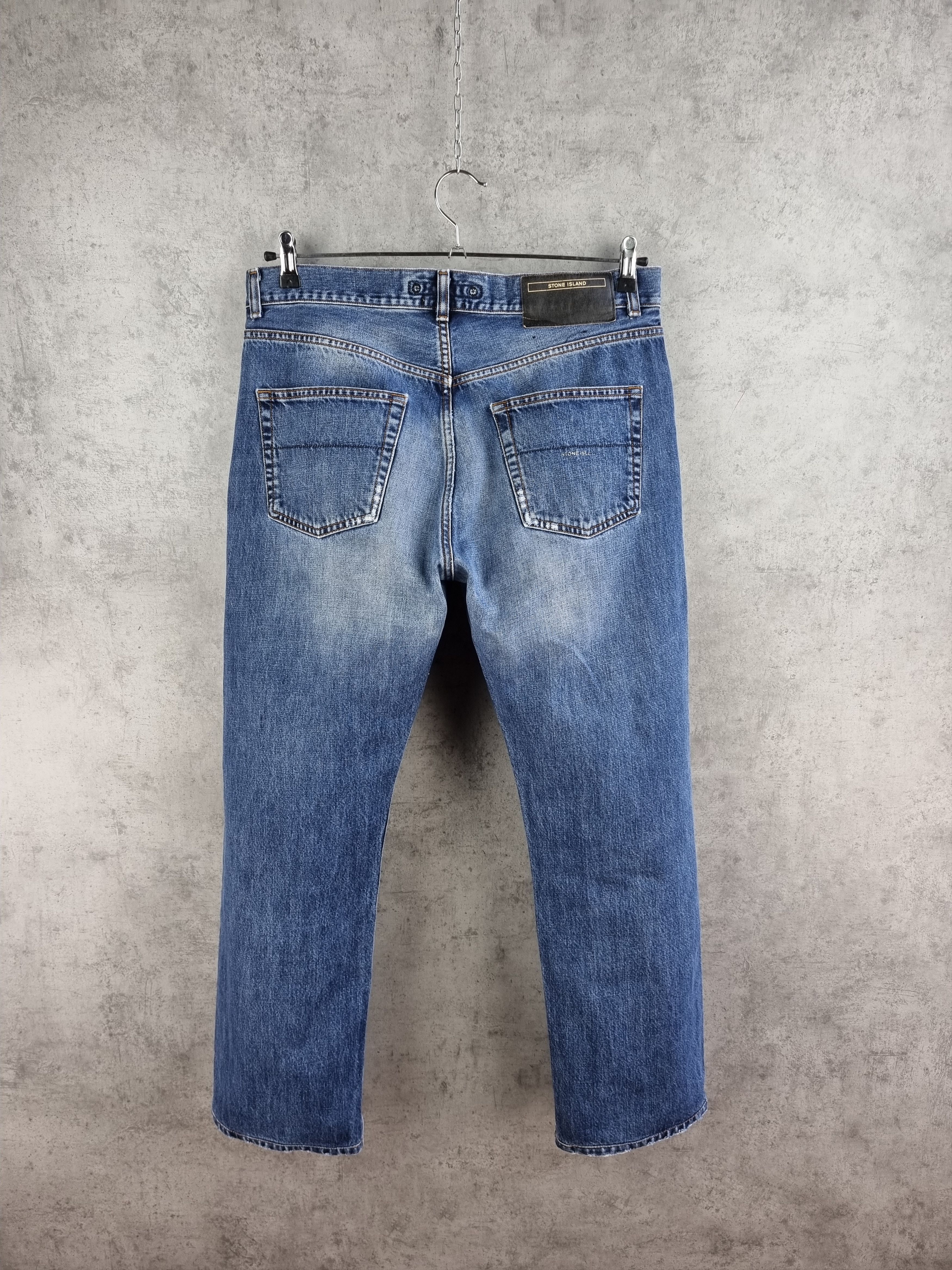 Stone Island × Vintage Vintage Stone Island Denims Jeans Size US 34 / EU 50 - 1 Thumbnail