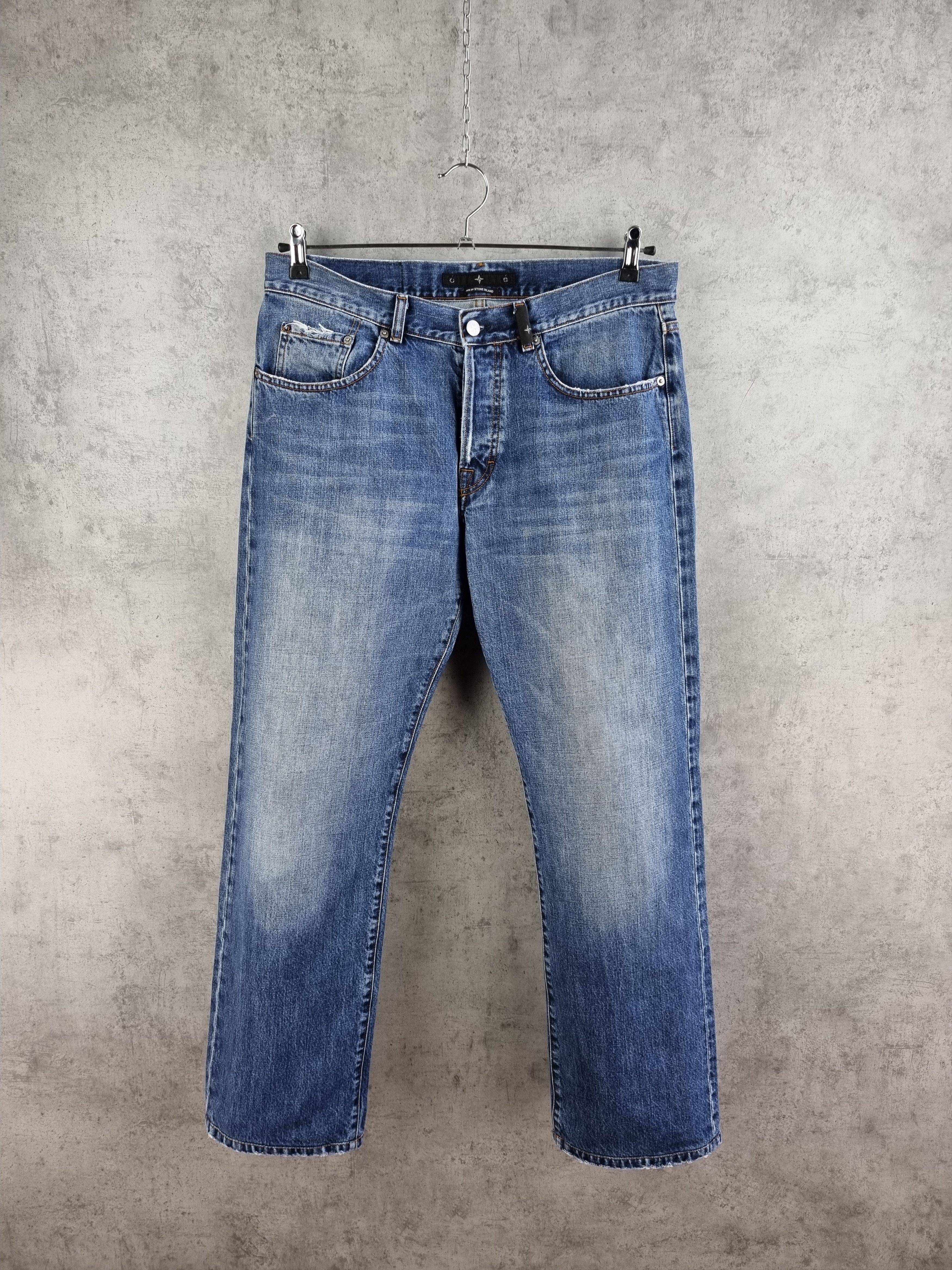Stone Island × Vintage Vintage Stone Island Denims Jeans Size US 34 / EU 50 - 2 Thumbnail