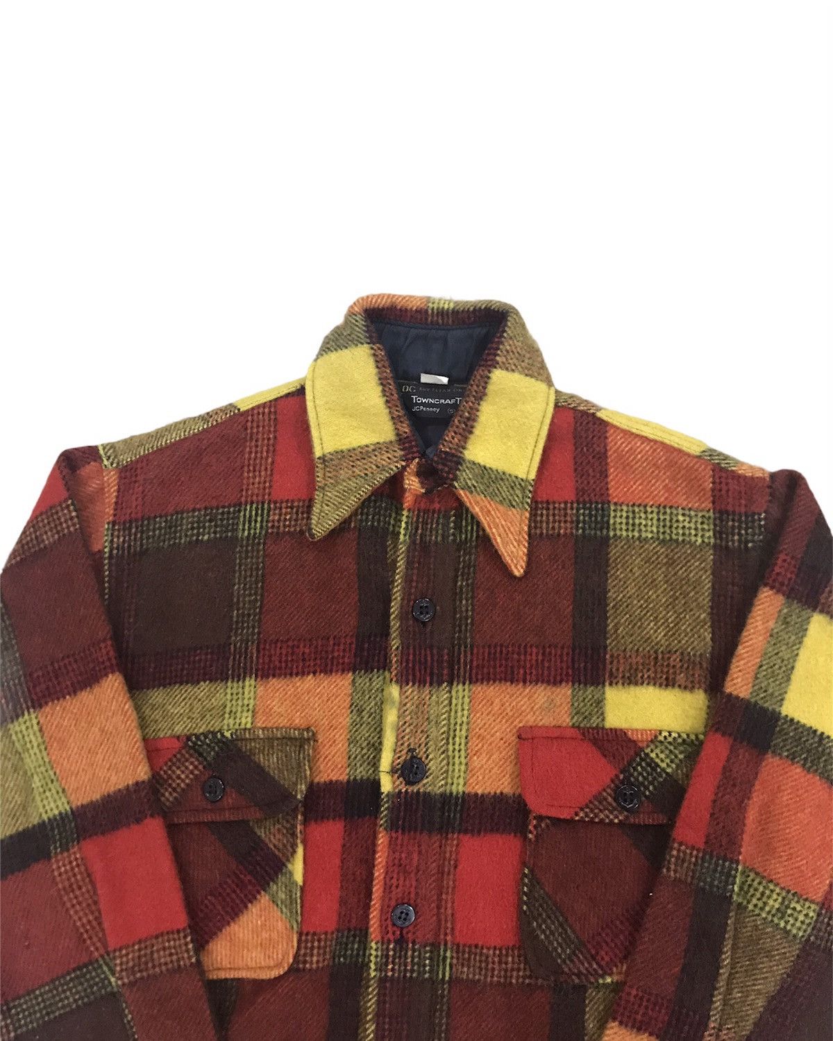 Flannel Towncraft JC Penny wool flannel jacket Size US S / EU 44-46 / 1 - 3 Thumbnail