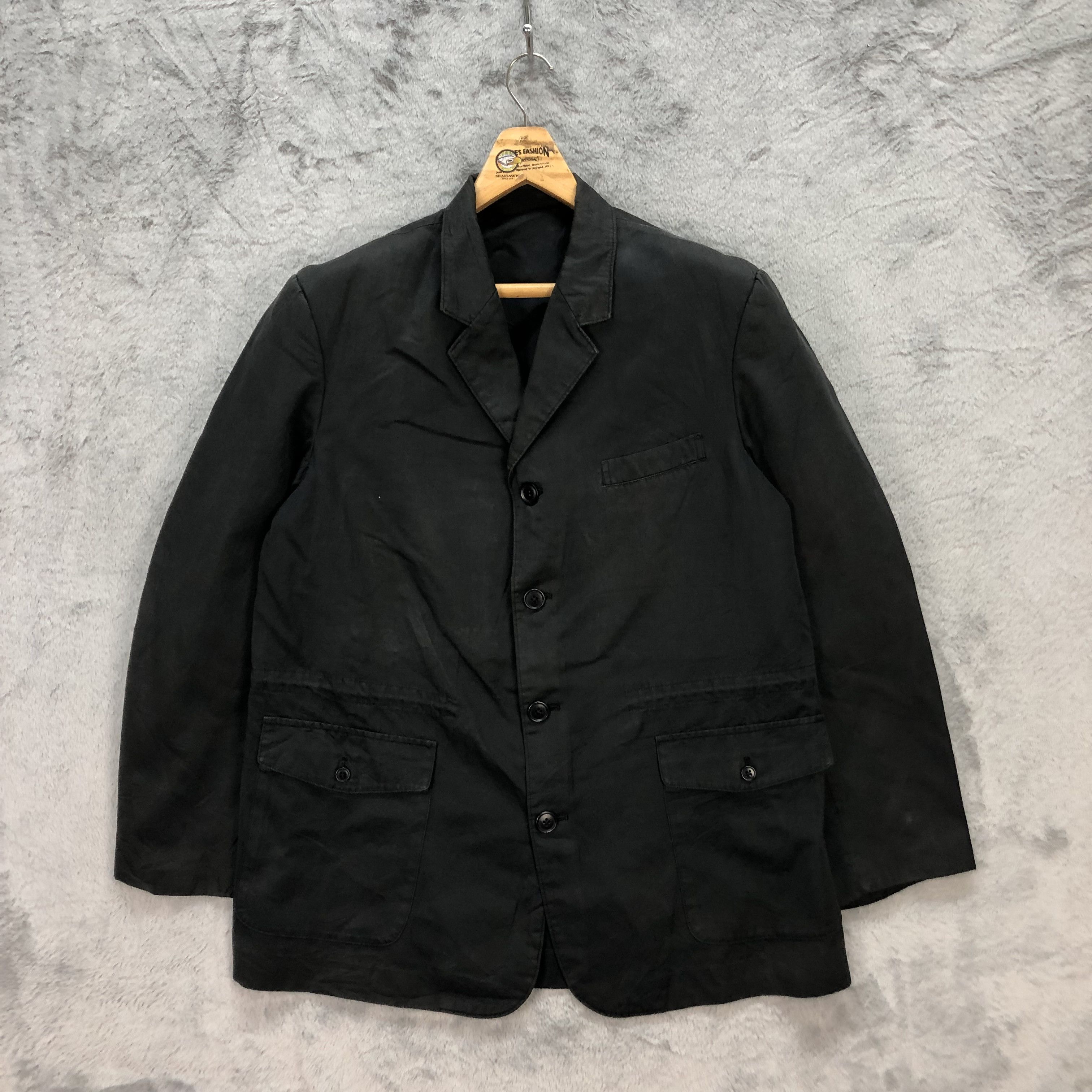 Y's for Men Y'S FOR MEN YOHJI YAMAMOTO CASUAL JACKET #5552-197 Size US L / EU 52-54 / 3 - 1 Thumbnail