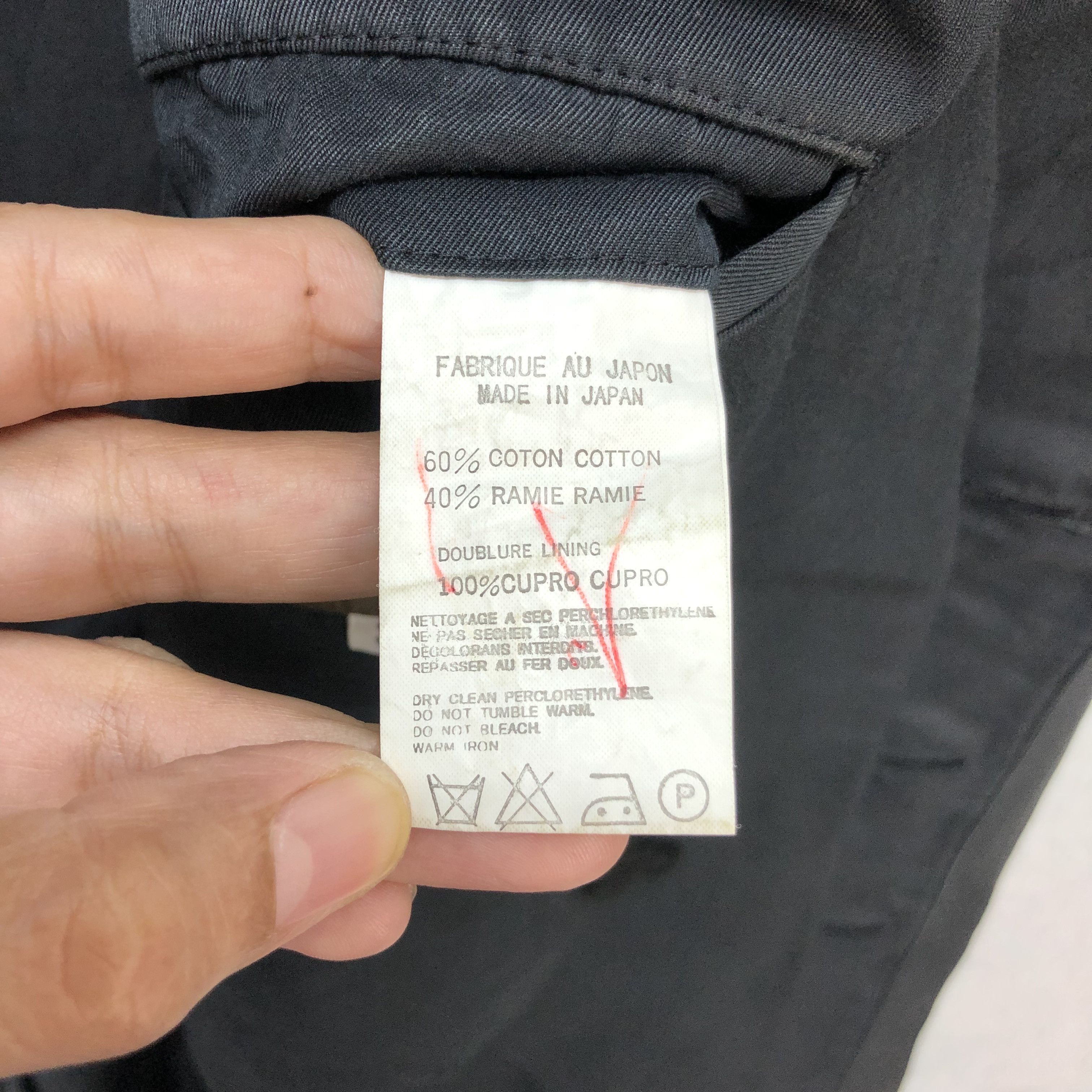 Y's for Men Y'S FOR MEN YOHJI YAMAMOTO CASUAL JACKET #5552-197 Size US L / EU 52-54 / 3 - 8 Thumbnail