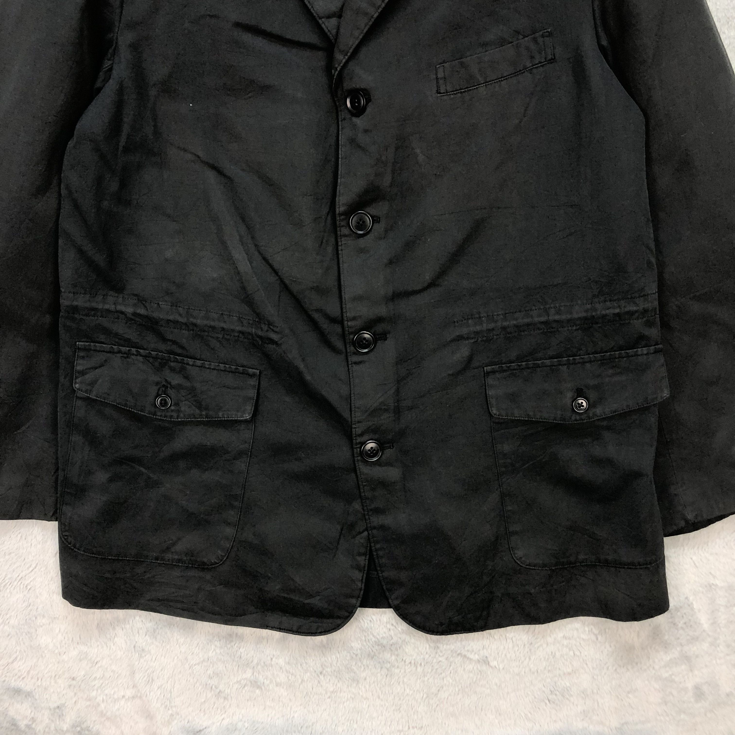 Y's for Men Y'S FOR MEN YOHJI YAMAMOTO CASUAL JACKET #5552-197 Size US L / EU 52-54 / 3 - 3 Thumbnail