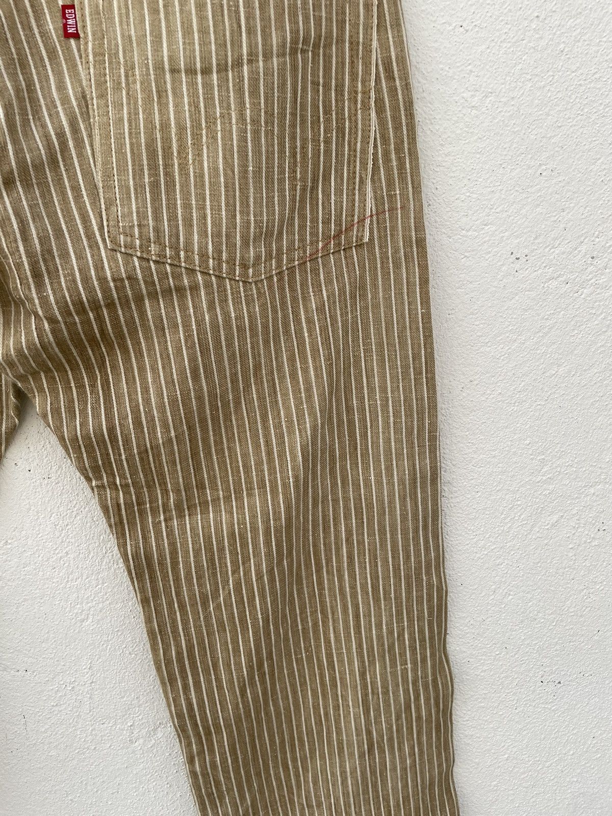 Edwin Edwin 505 Striped Selvedge Denim Jeans Size US 32 / EU 48 - 17 Thumbnail