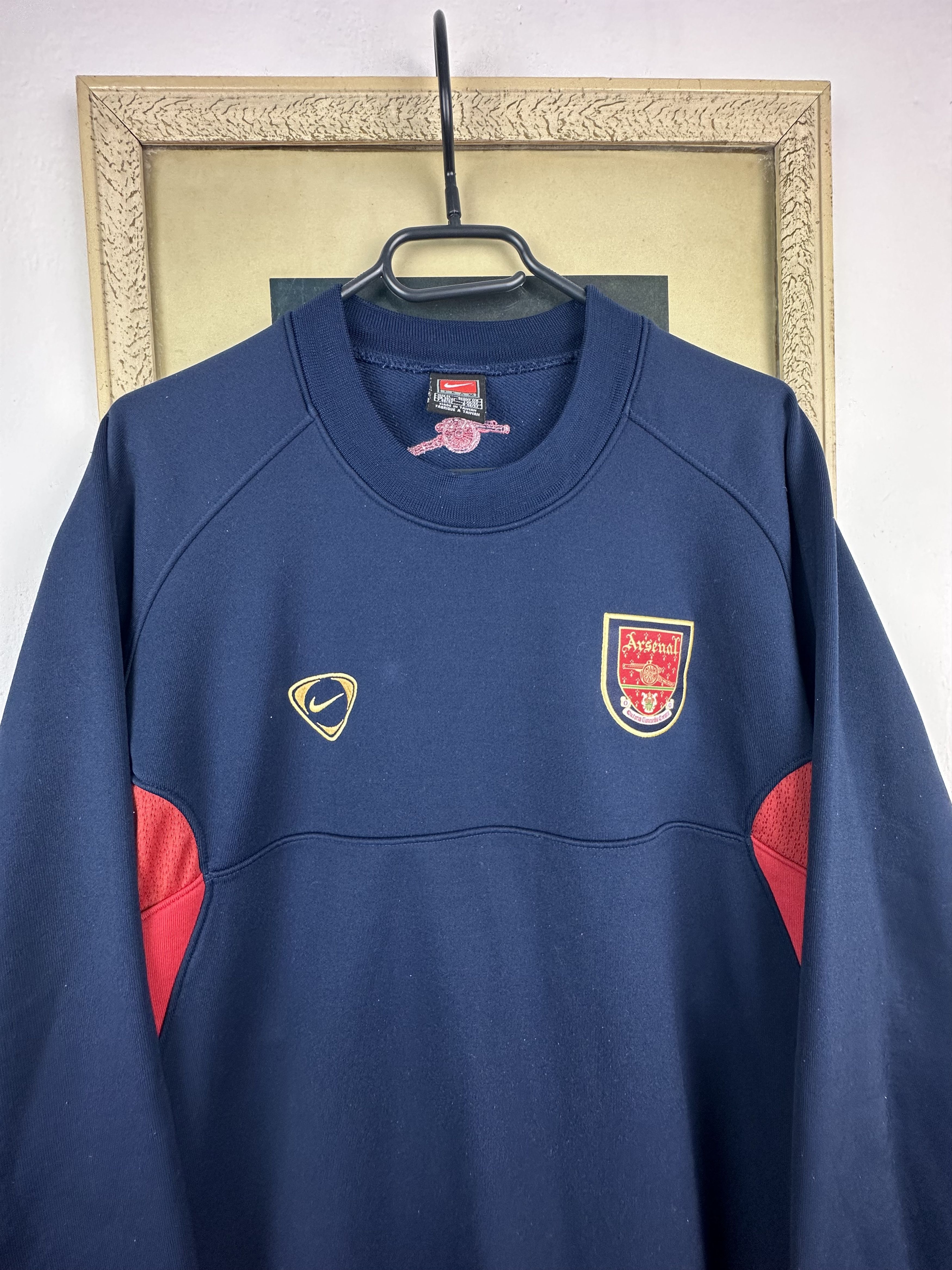 Nike Vintage Nike Arsenal London Sweatshirt Football Rare Y2K Size US M / EU 48-50 / 2 - 2 Thumbnail