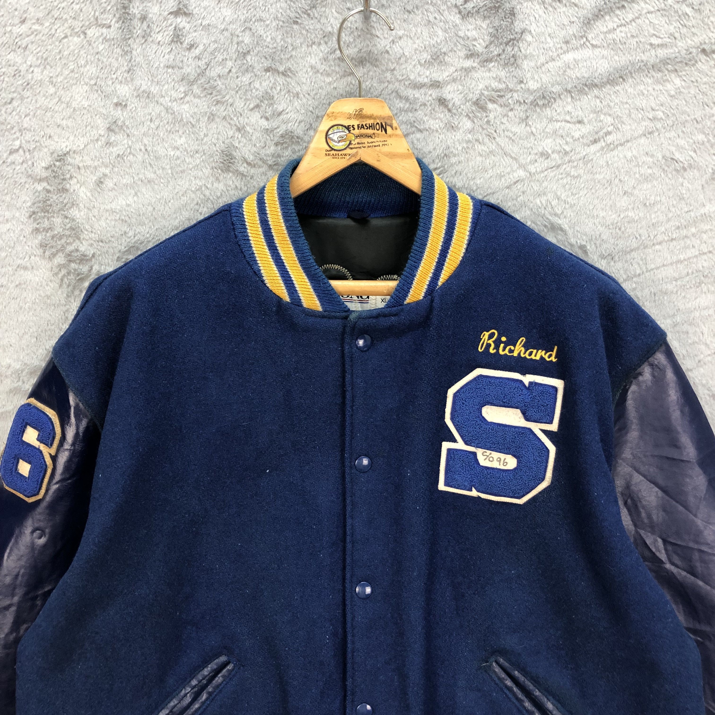 Delong VINTAGE DELONG SCHLAGLE STALLIONS VARSITY #6111-48 Size US XL / EU 56 / 4 - 4 Thumbnail