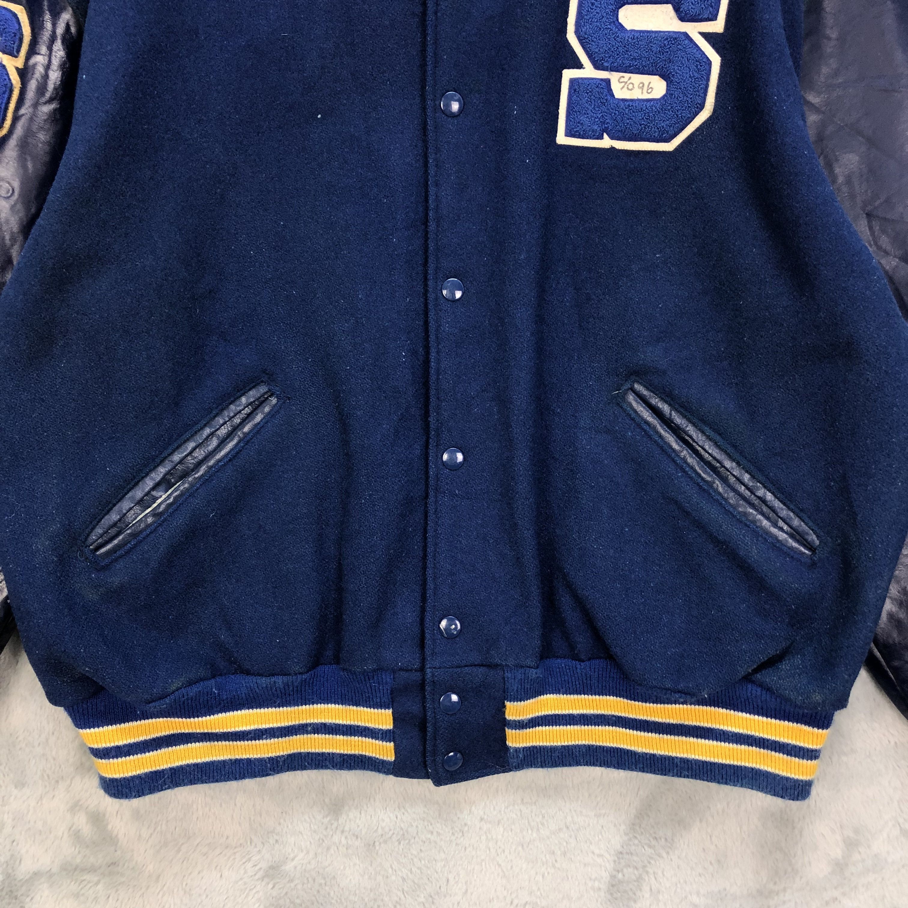 Delong VINTAGE DELONG SCHLAGLE STALLIONS VARSITY #6111-48 Size US XL / EU 56 / 4 - 6 Thumbnail