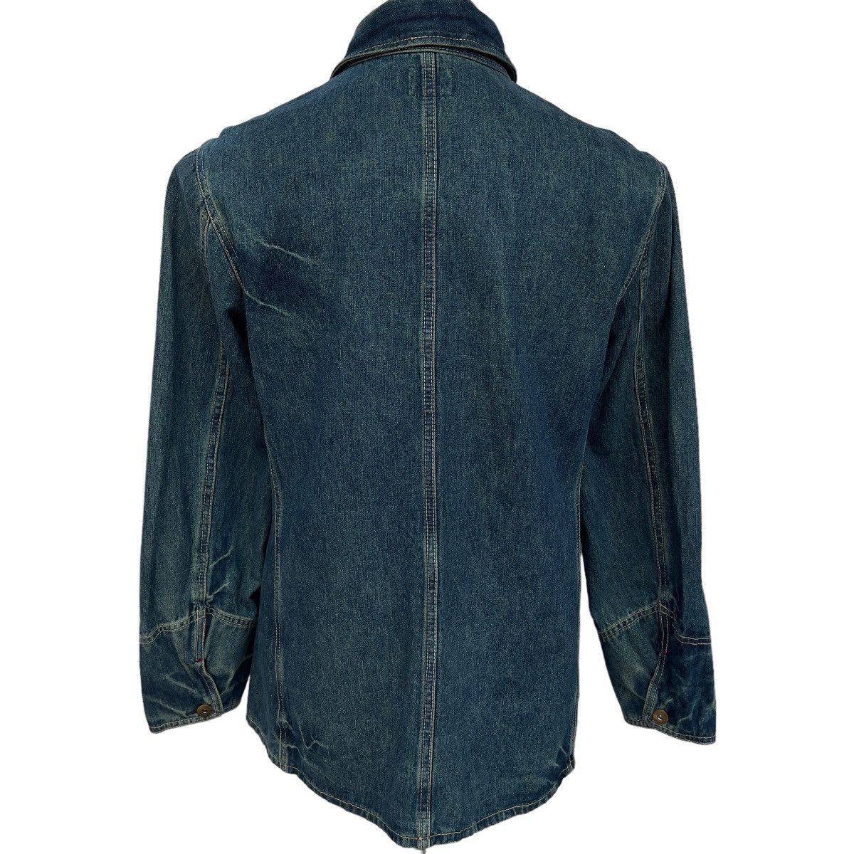 Japanese Brand US Naval Co Worker Denim Jacket Size US M / EU 48-50 / 2 - 3 Thumbnail