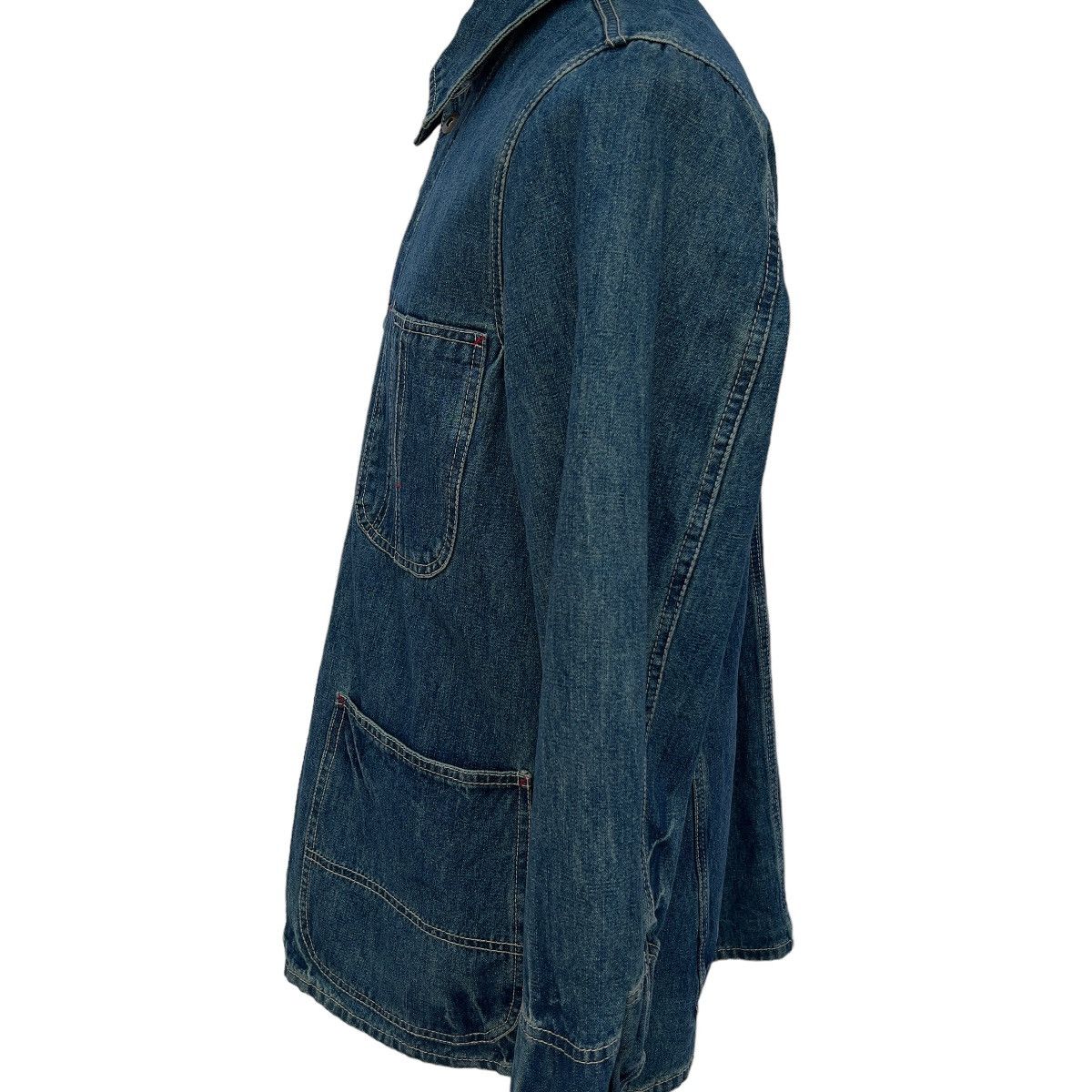 Japanese Brand US Naval Co Worker Denim Jacket Size US M / EU 48-50 / 2 - 7 Thumbnail