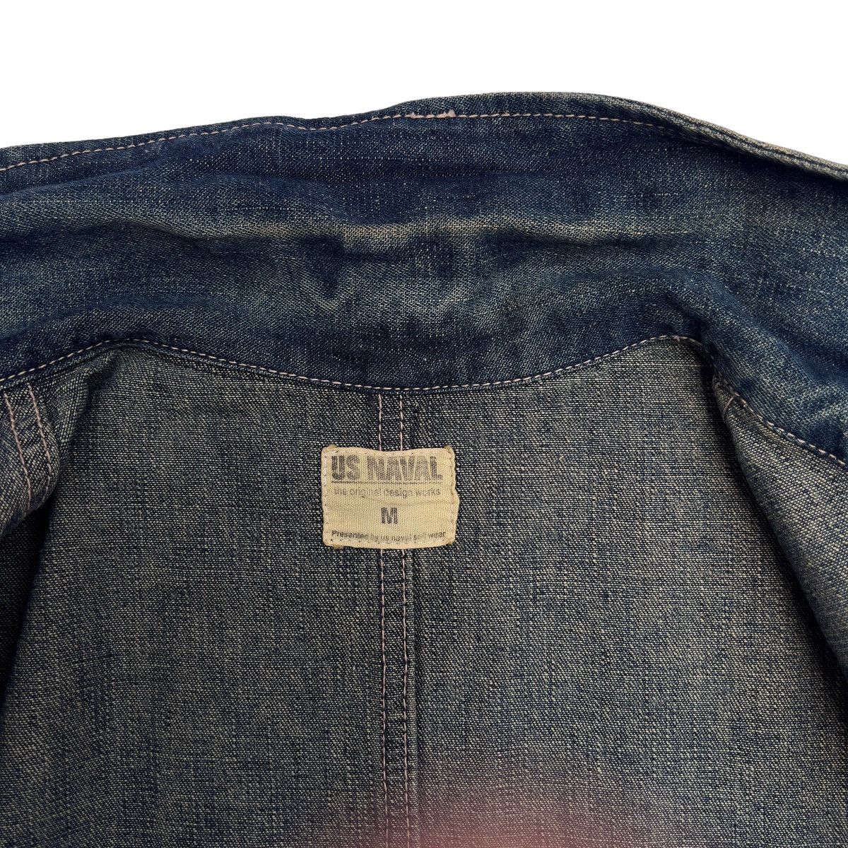 Japanese Brand US Naval Co Worker Denim Jacket Size US M / EU 48-50 / 2 - 9 Thumbnail