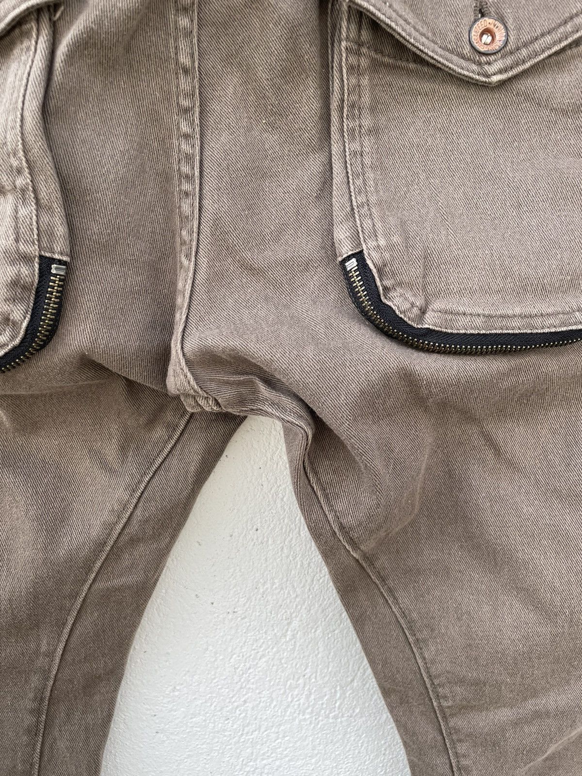 Le Grande Bleu (L.G.B.) × PPFM PPFM Curves Legs Zipper Pants Size US 31 - 13 Thumbnail