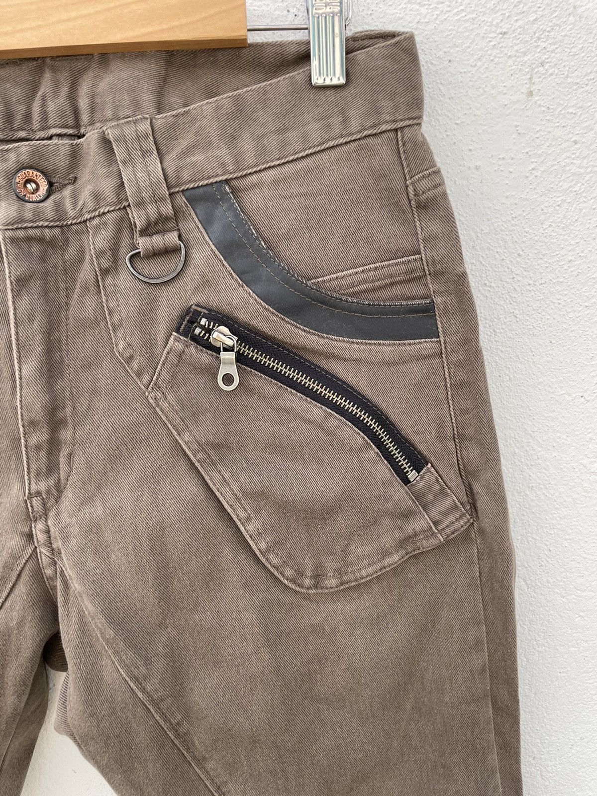Le Grande Bleu (L.G.B.) × PPFM PPFM Curves Legs Zipper Pants Size US 31 - 3 Thumbnail