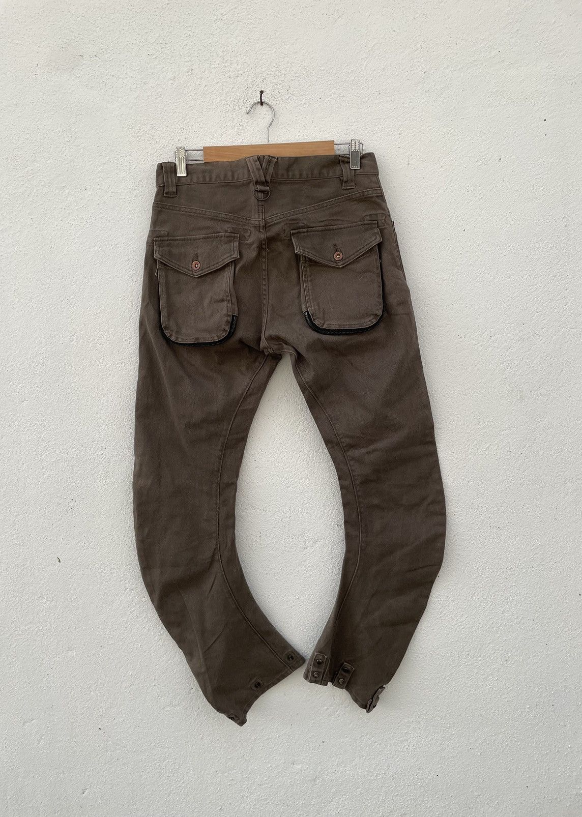 Le Grande Bleu (L.G.B.) × PPFM PPFM Curves Legs Zipper Pants Size US 31 - 9 Thumbnail