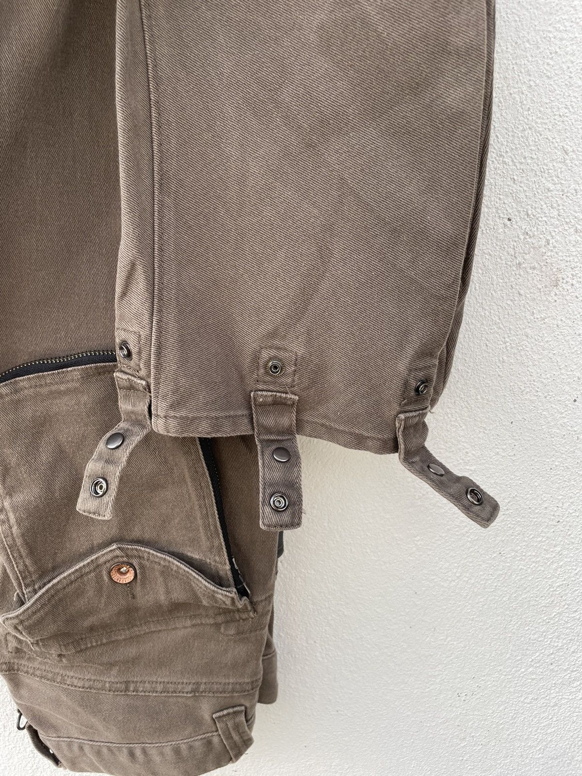 Le Grande Bleu (L.G.B.) × PPFM PPFM Curves Legs Zipper Pants Size US 31 - 20 Thumbnail