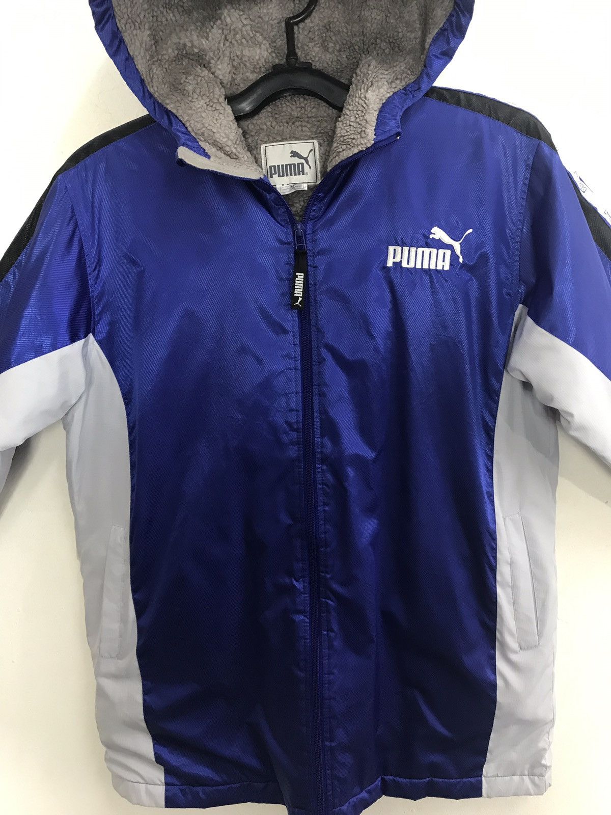 Puma Vintage Puma Winter Wear Jacket Hoodie Size US L / EU 52-54 / 3 - 3 Thumbnail