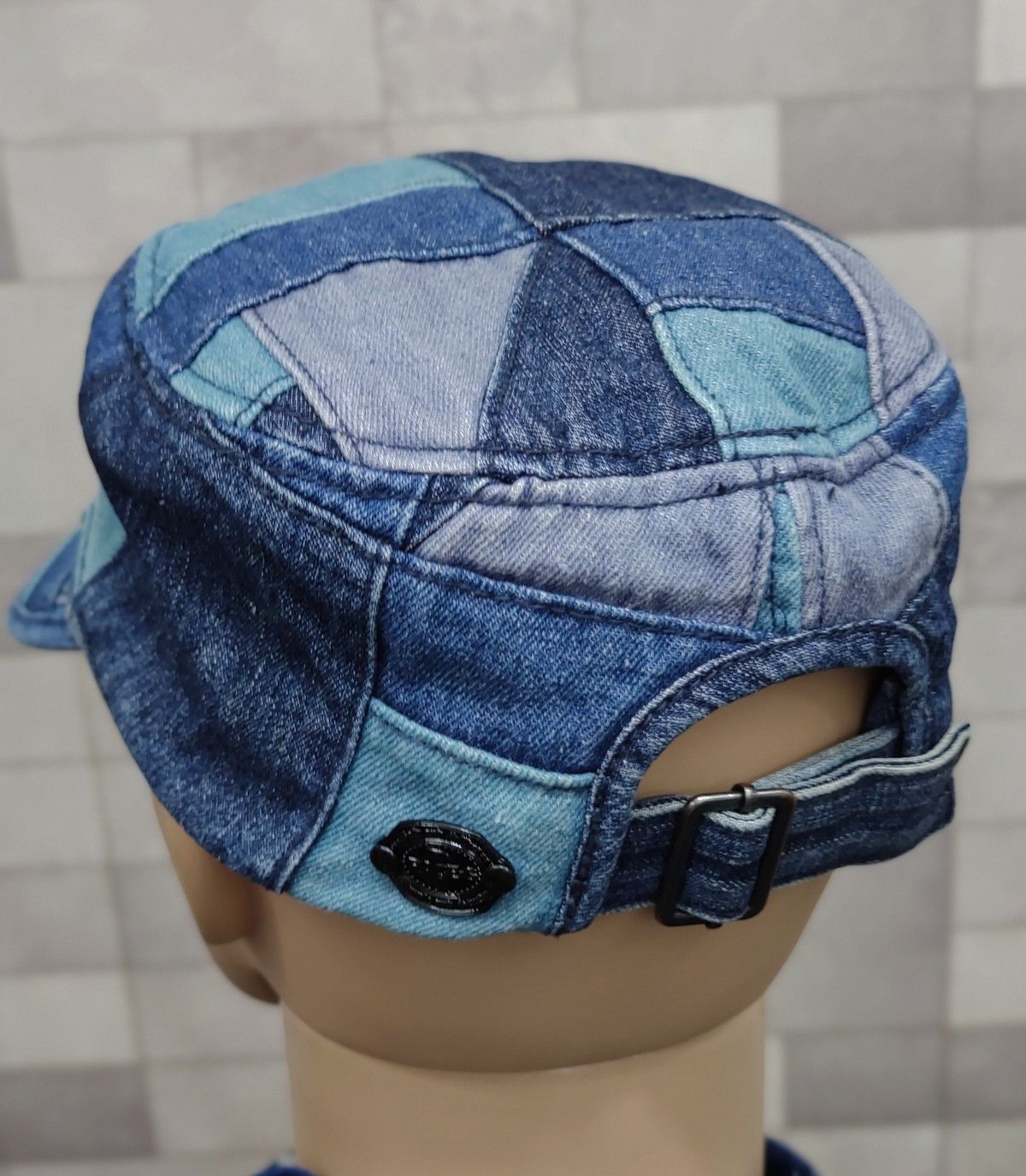 Japanese Brand BEST OFFER!! GRACE Denim Patchwork Military Design Hat Size ONE SIZE - 8 Thumbnail
