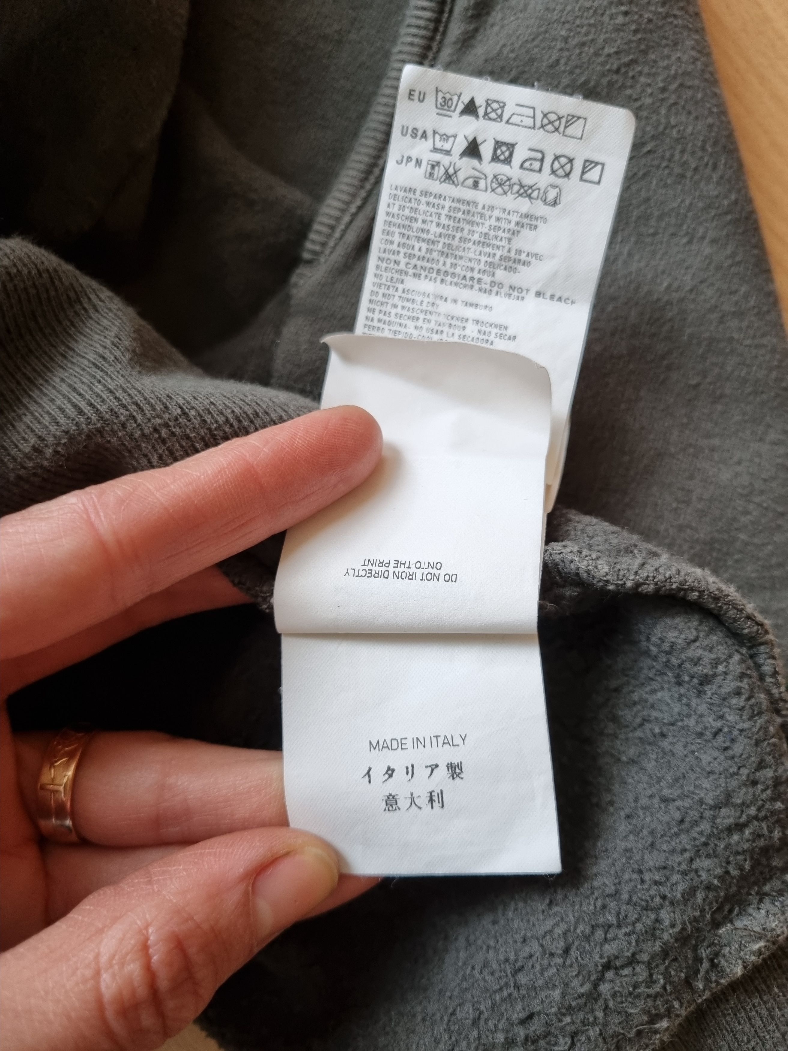 Stone Island Rare Big logo Stone Island Hoodie 30 anni Size US S / EU 44-46 / 1 - 15 Thumbnail