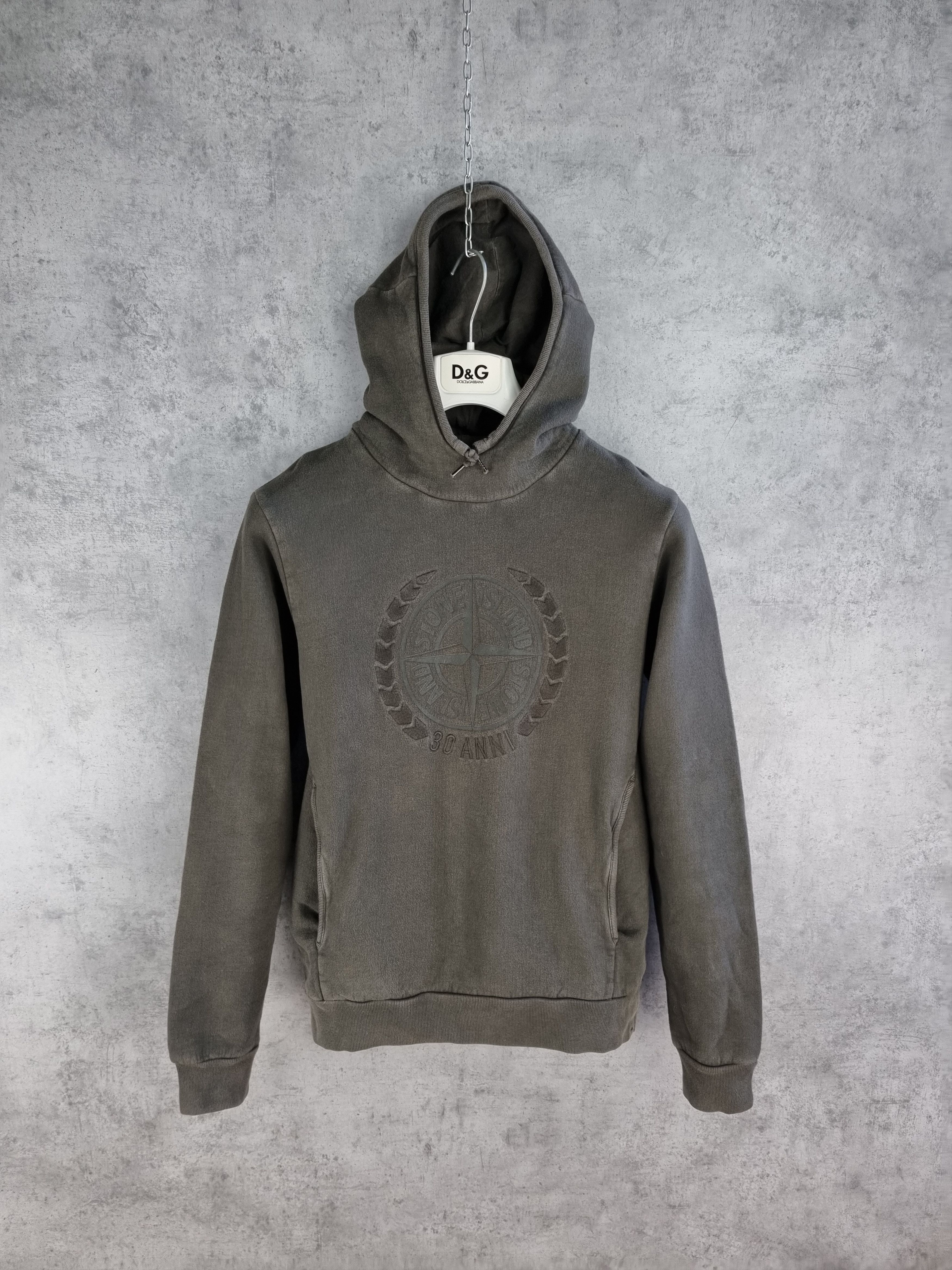 Stone Island Rare Big logo Stone Island Hoodie 30 anni Size US S / EU 44-46 / 1 - 2 Thumbnail