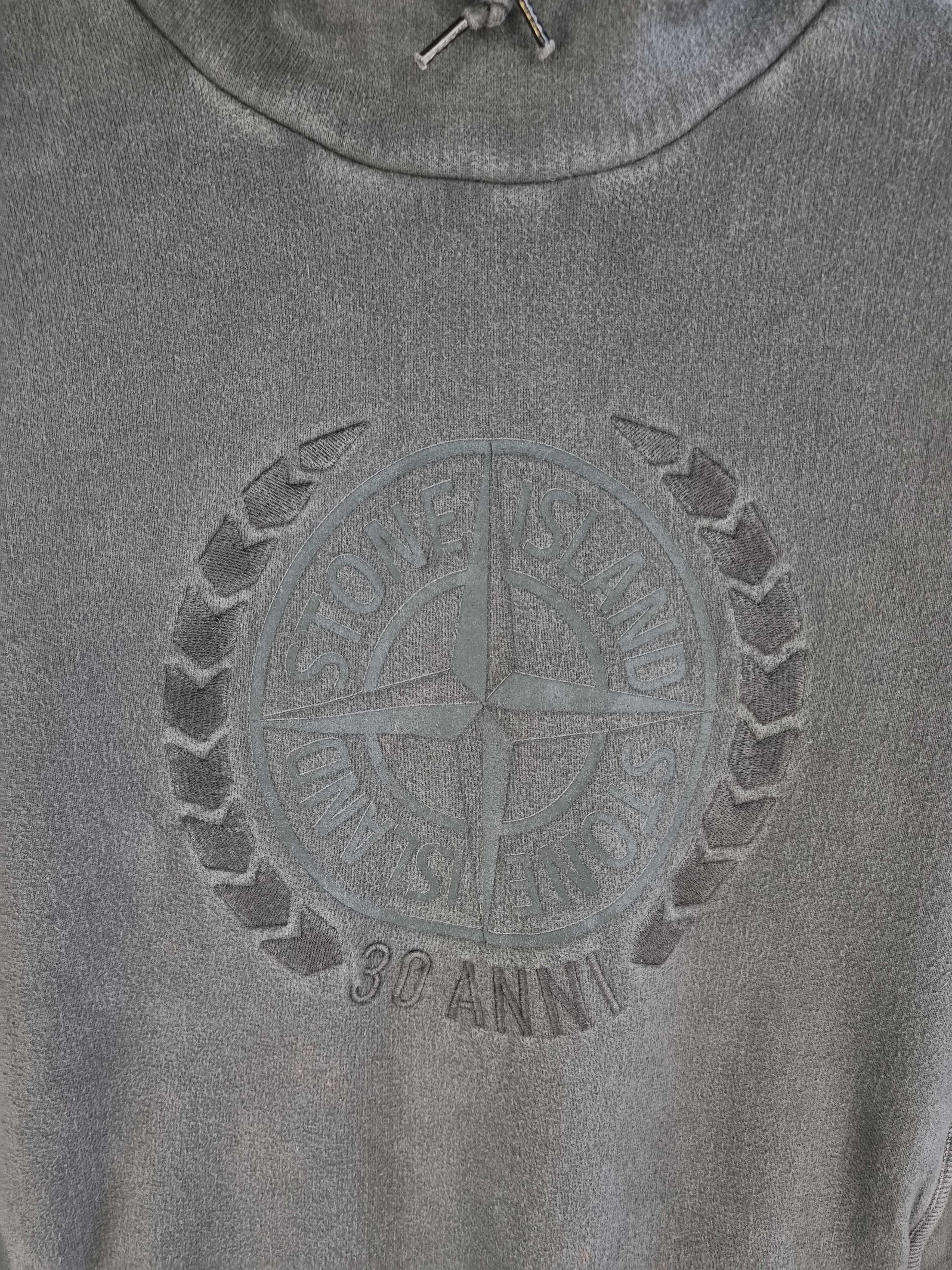 Stone Island Rare Big logo Stone Island Hoodie 30 anni Size US S / EU 44-46 / 1 - 4 Thumbnail