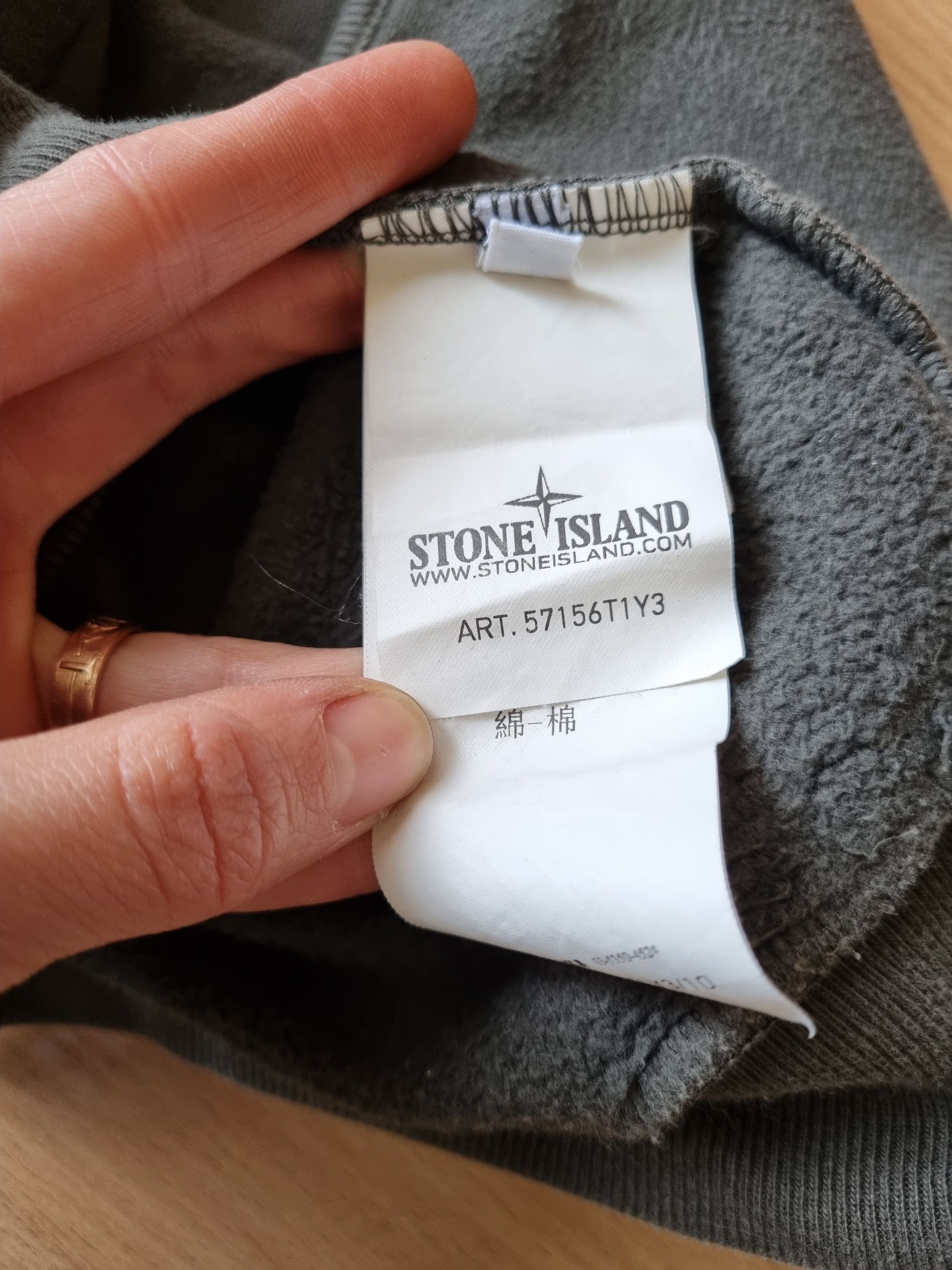 Stone Island Rare Big logo Stone Island Hoodie 30 anni Size US S / EU 44-46 / 1 - 13 Thumbnail