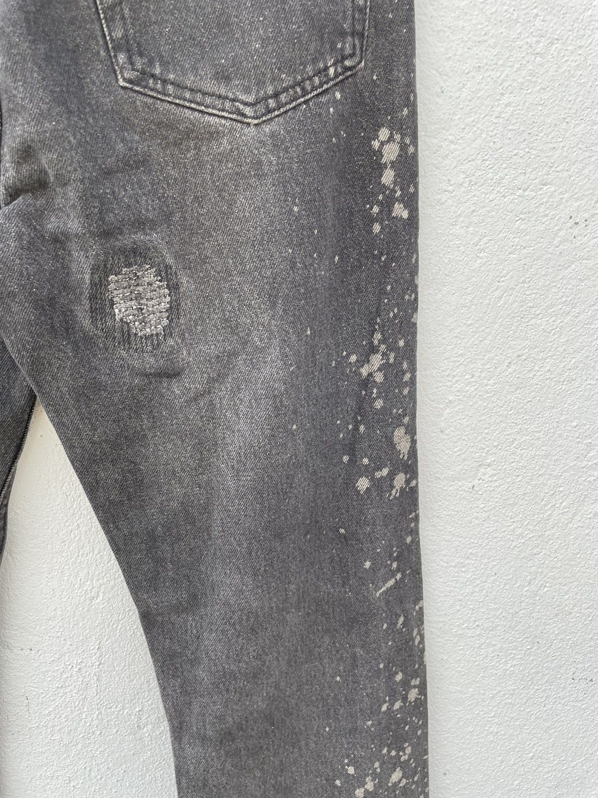 If Six Was Nine Japan Brand Movin Distressed Denim Jeans Size US 30 / EU 46 - 13 Thumbnail