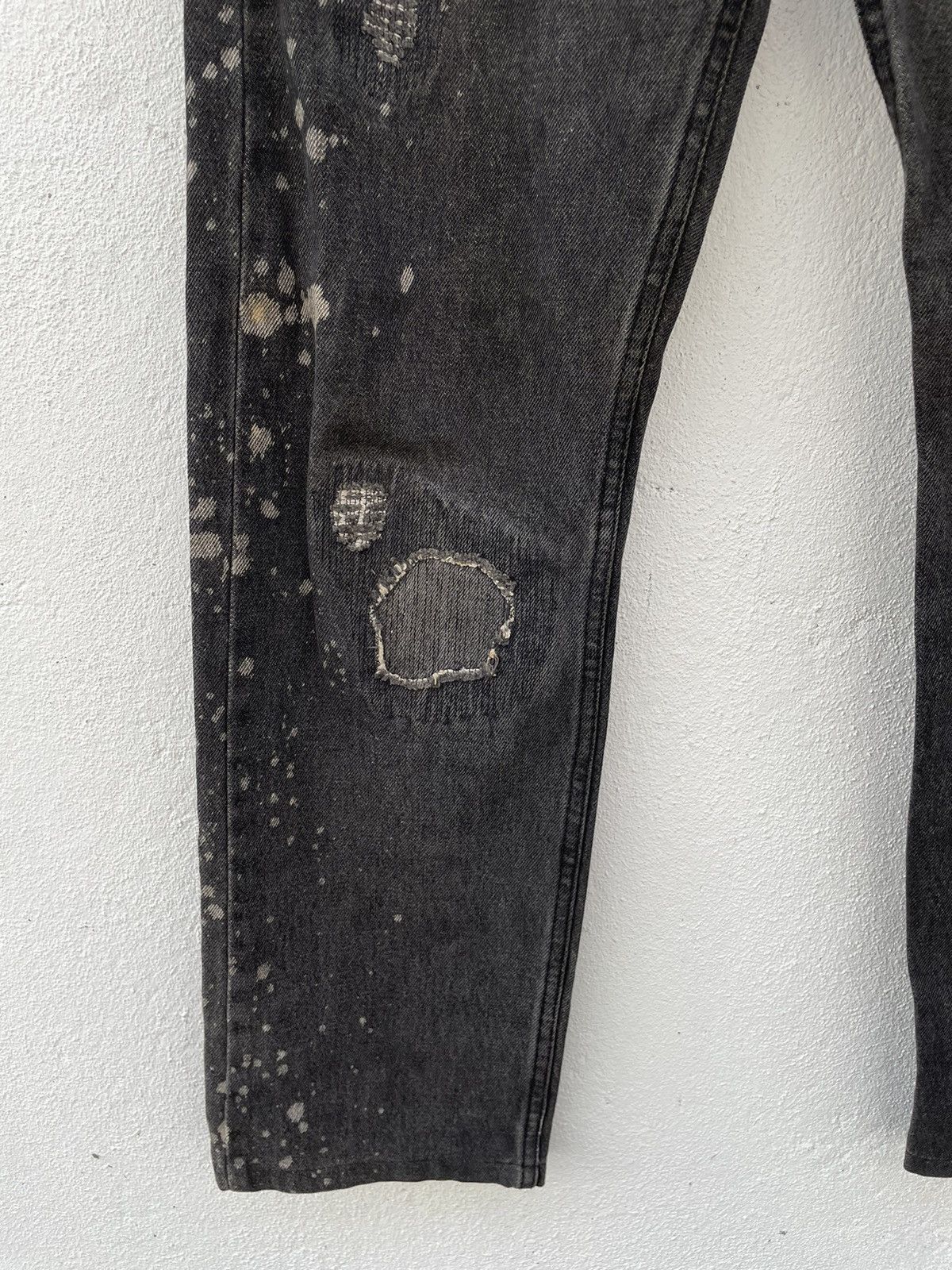 If Six Was Nine Japan Brand Movin Distressed Denim Jeans Size US 30 / EU 46 - 5 Thumbnail